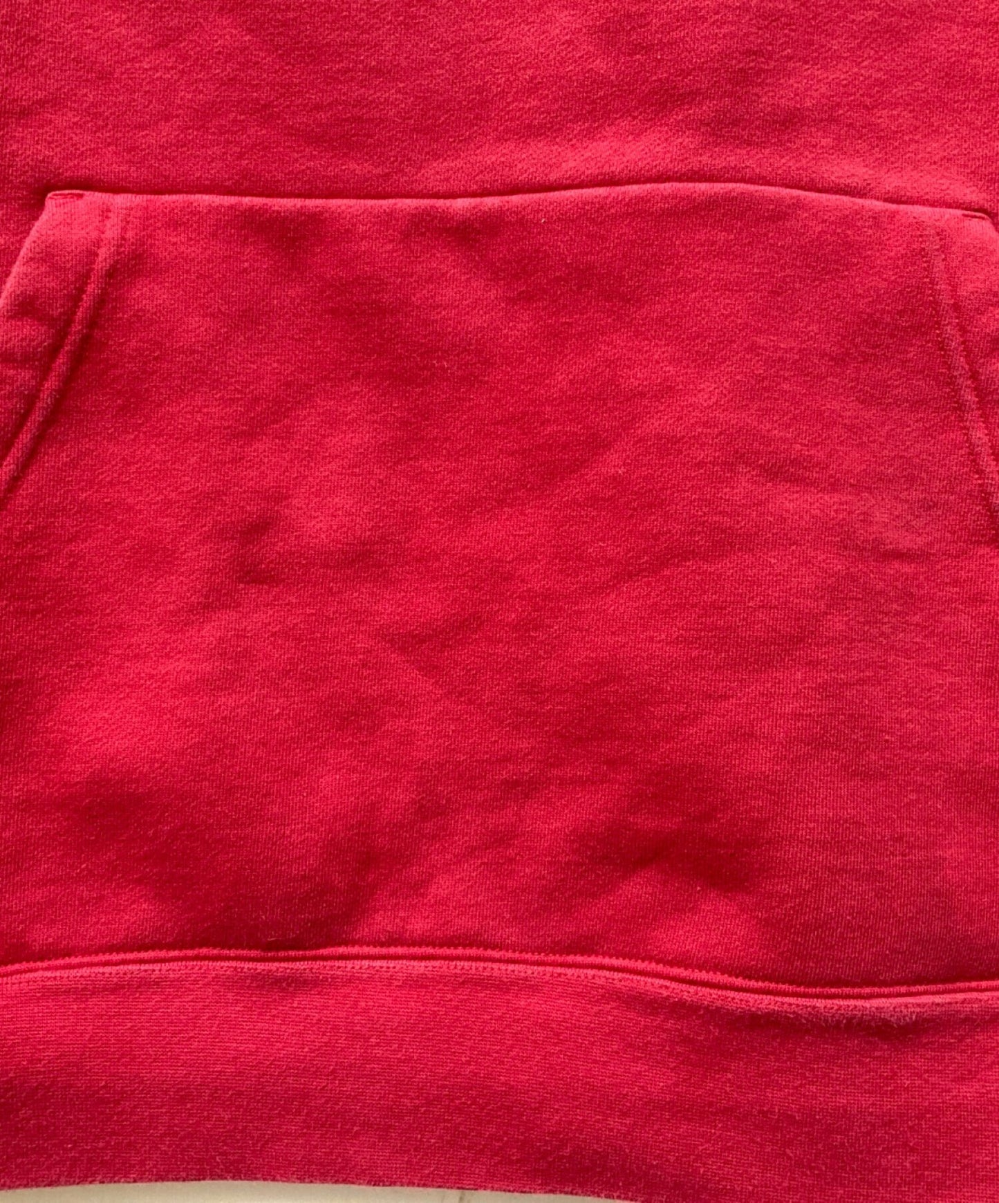 [Pre-owned] SUPREME 19FW Leather Applique Hooded Sweatshirt CK6225-687