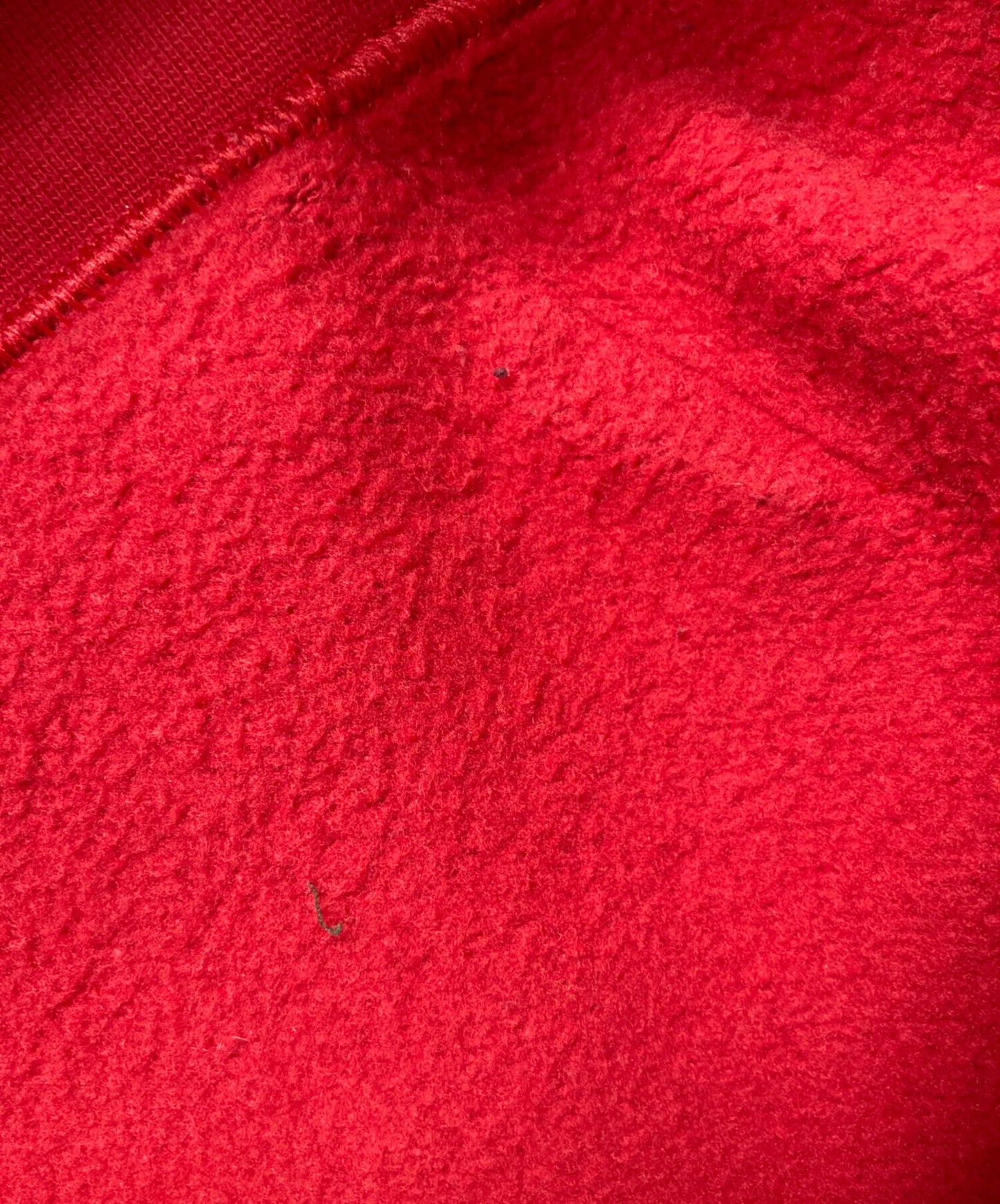 [Pre-owned] SUPREME 19FW Leather Applique Hooded Sweatshirt CK6225-687