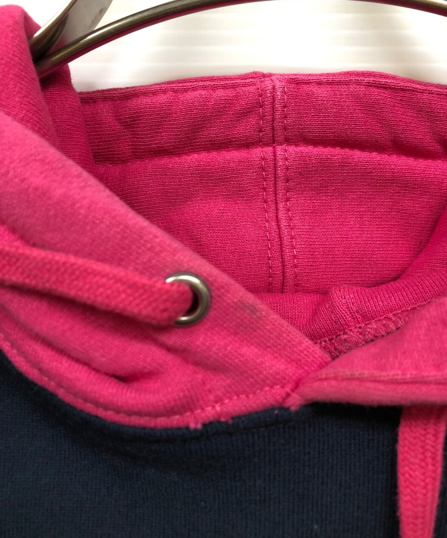 [Pre-owned] SUPREME 19SS S Logo Colorblocked Hooded Sweatshirt