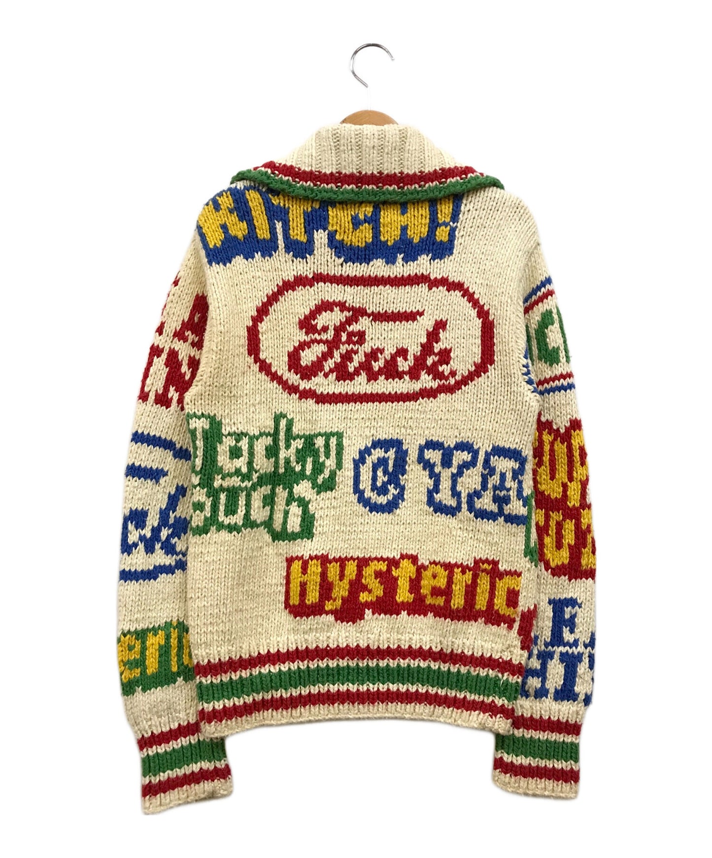 [Pre-owned] Hysteric Glamour OLD All-Patterned Cowtin Knit