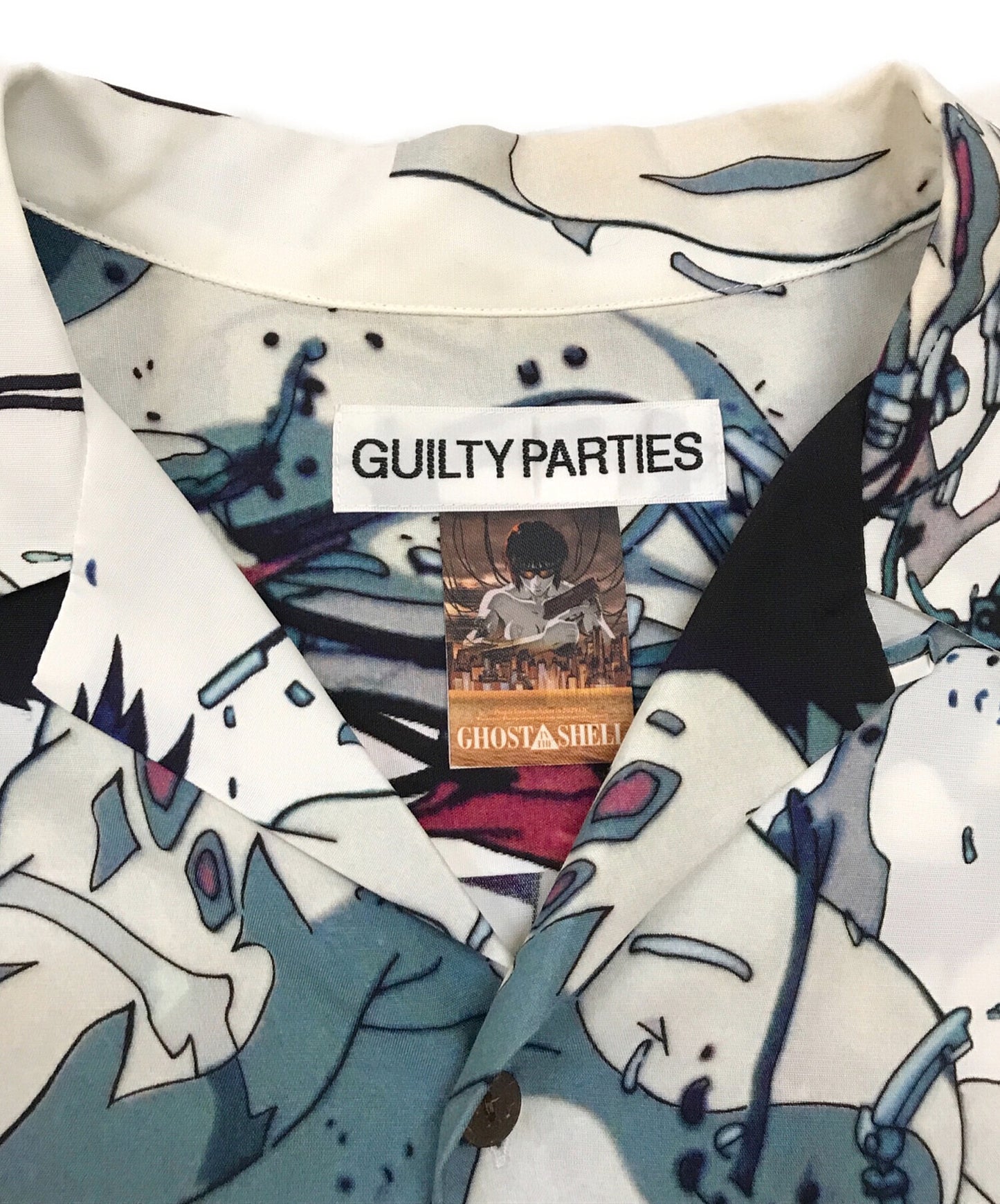 [Pre-owned] WACKO MARIA GHOST IN THE SHELL / S/S HAWAIIAN SHIRT Ghost in the Shell Aloha Shirt