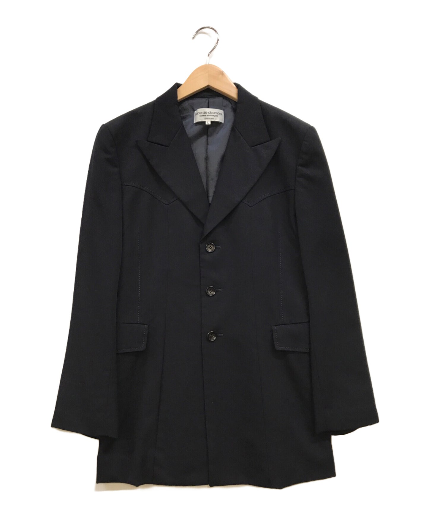 [Pre-owned] ROBE DE CHAMBRE COMME DES GARCONS Peaked Lapel Western Detail Jacket RJ-10005L