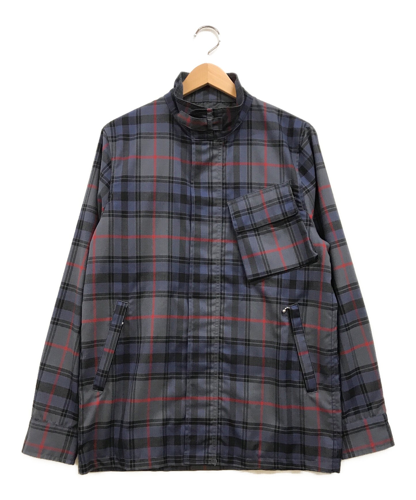 [Pre-owned] Hysteric Glamour Stand collar check jacket 02181AB01