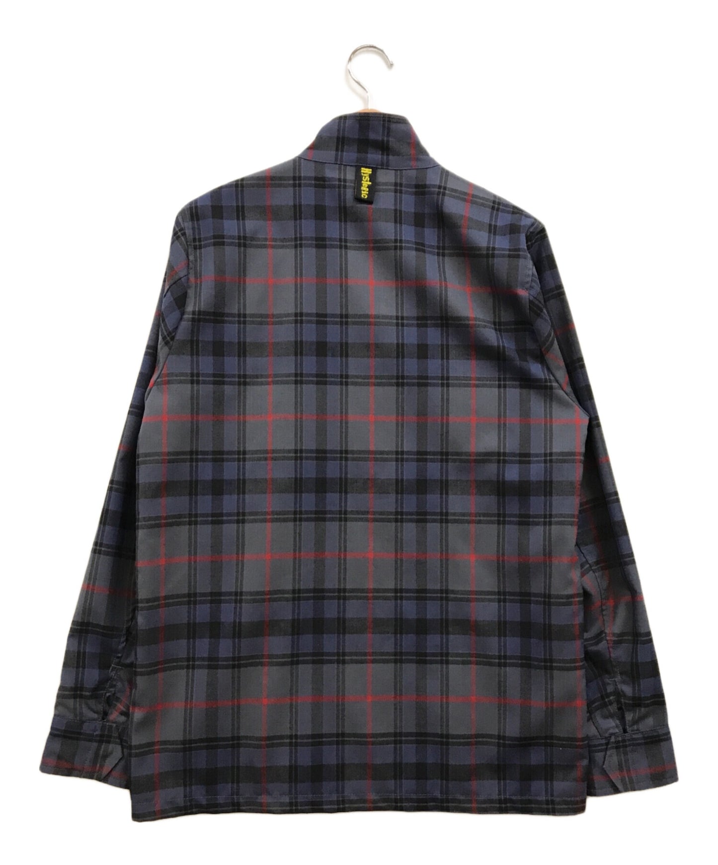 [Pre-owned] Hysteric Glamour Stand collar check jacket 02181AB01