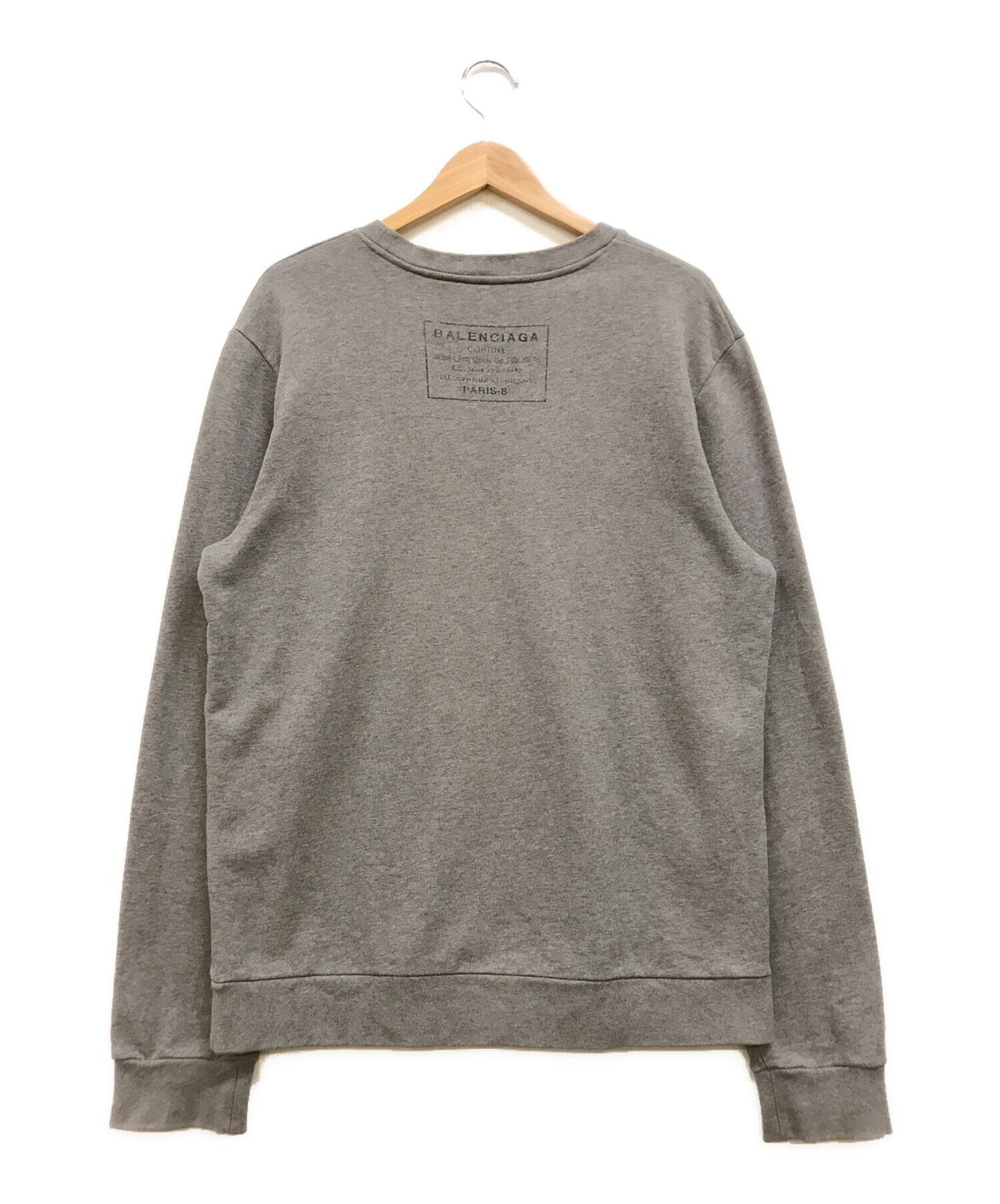 [Pre-owned] BALENCIAGA Back Logo Sweatshirt