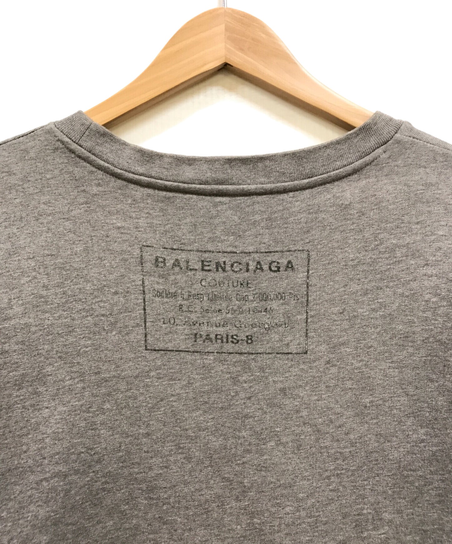 [Pre-owned] BALENCIAGA Back Logo Sweatshirt