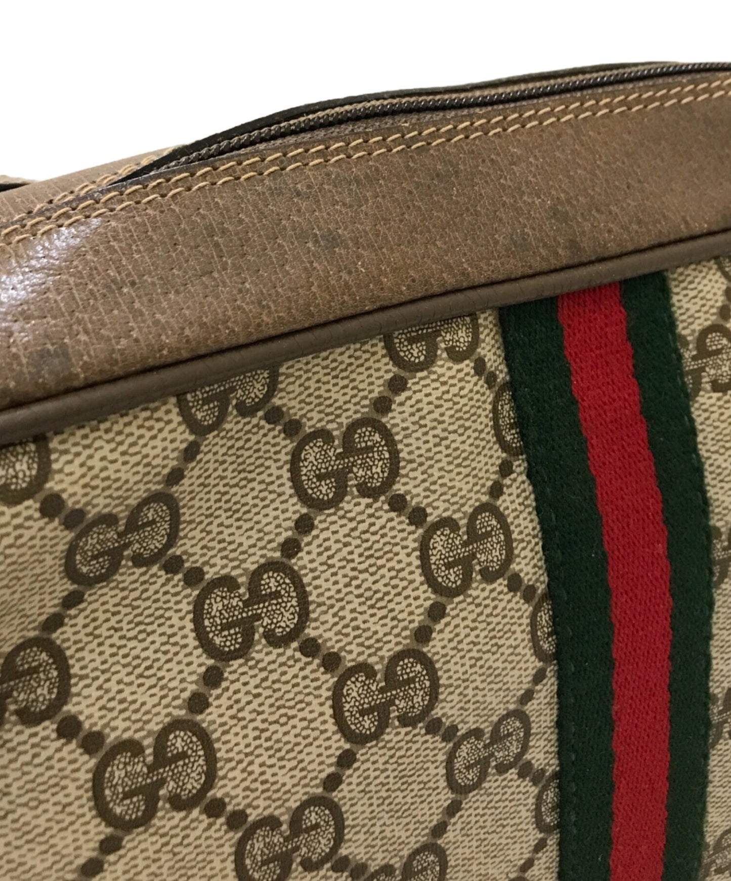 [Pre-owned] GUCCI Old Sherry Line Shoulder Bag