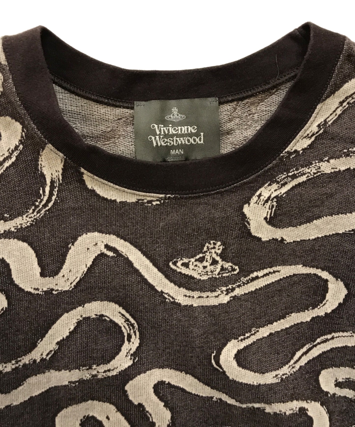 [Pre-owned] Vivienne Westwood man VERMICELLI ORB Relax T-shirt VW-LP-70144