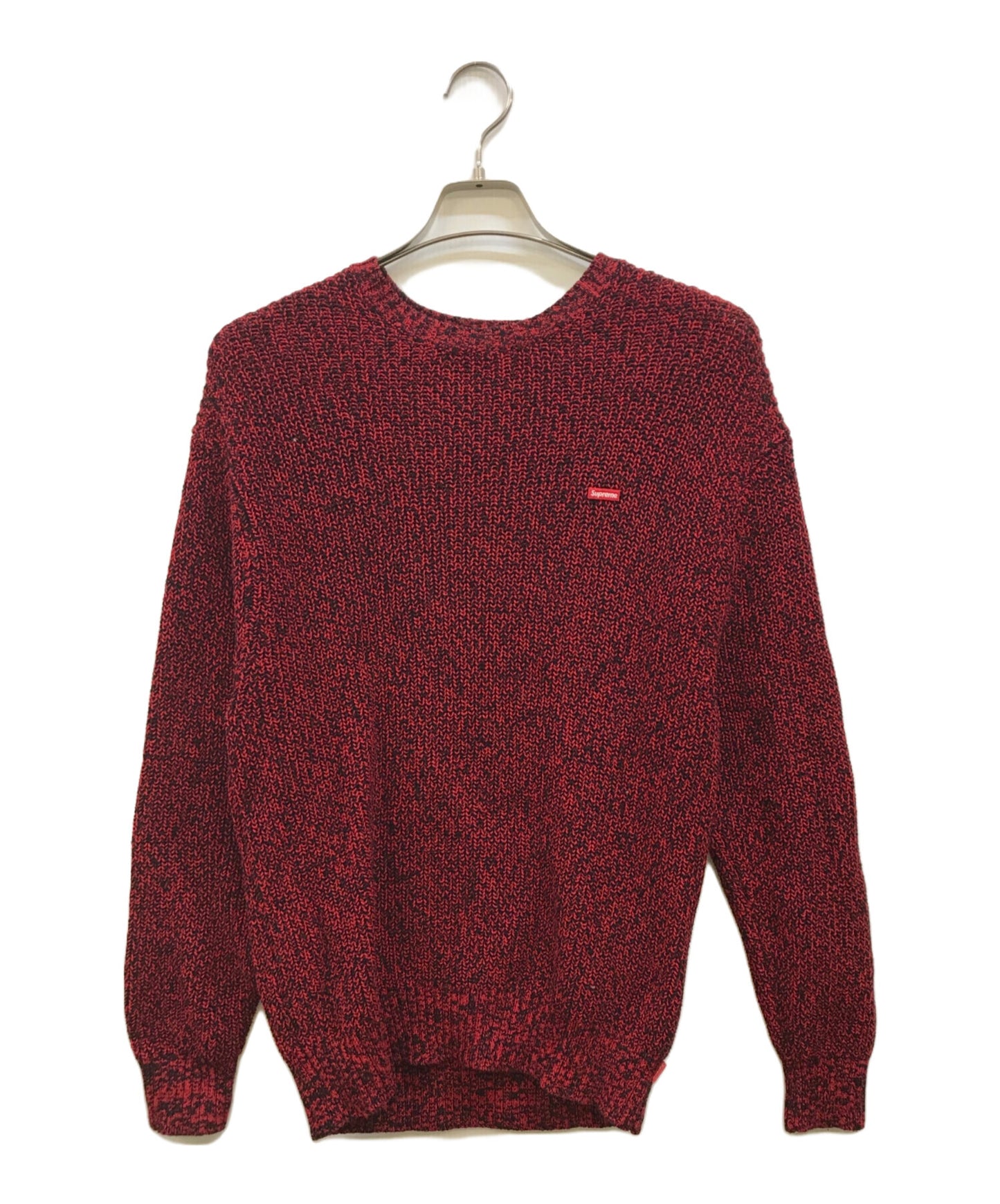 [Pre-owned] SUPREME Melange Rib Knit Sweater