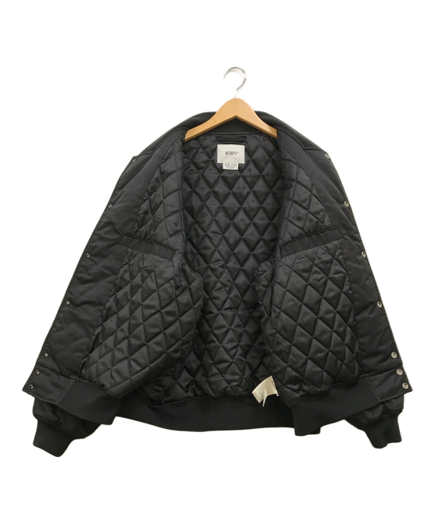 [Pre-owned] WTAPS TEAM JACKET NYLON TWILL Team jacket nylon twill 212TQDT-JKM01