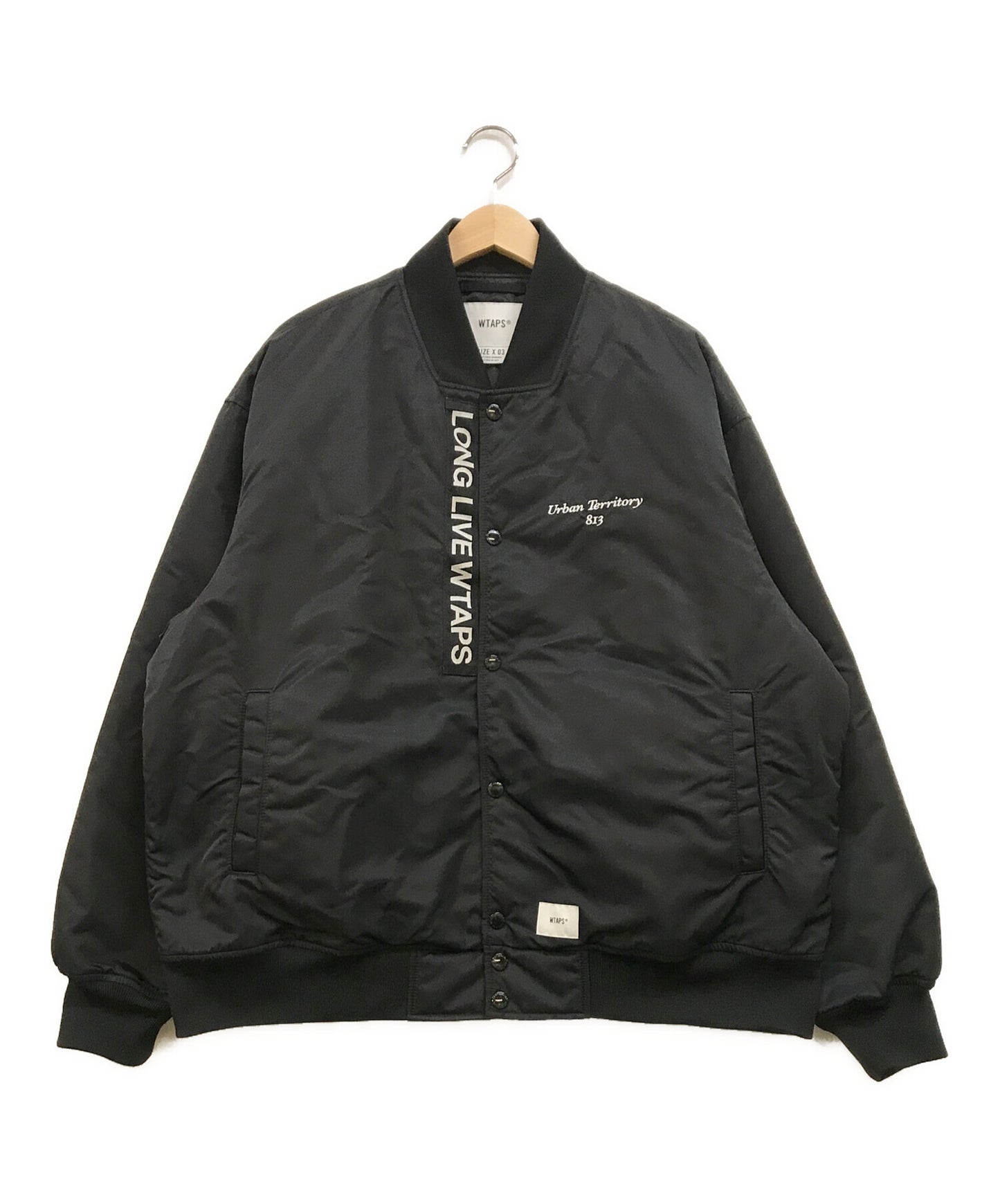 [Pre-owned] WTAPS TEAM JACKET NYLON Team jacket nylon 222TQDT-JKM01