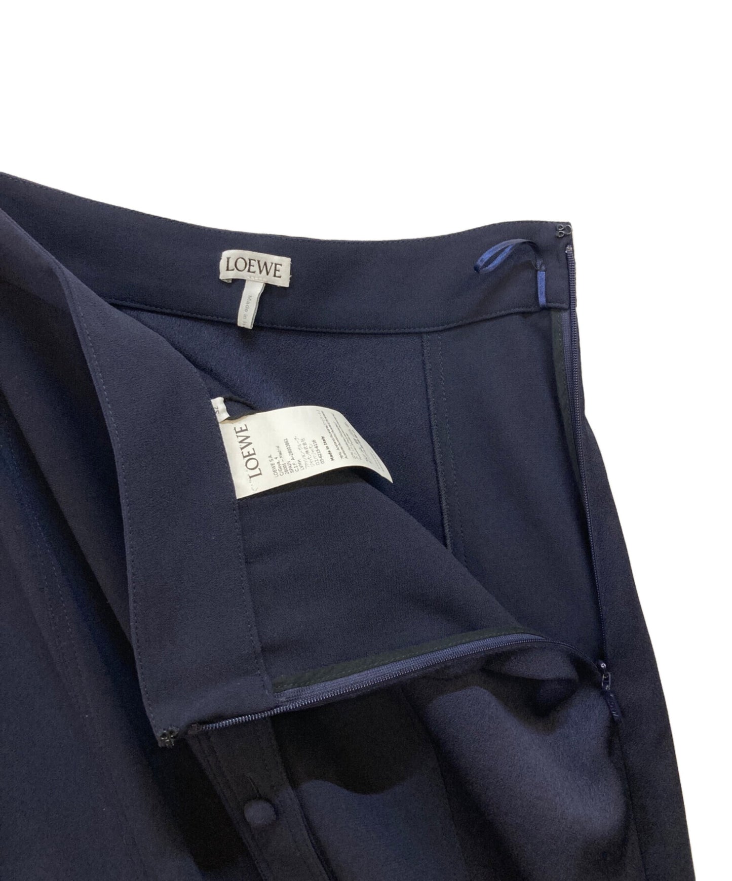 [Pre-owned] LOEWE button skirt S540344XB5