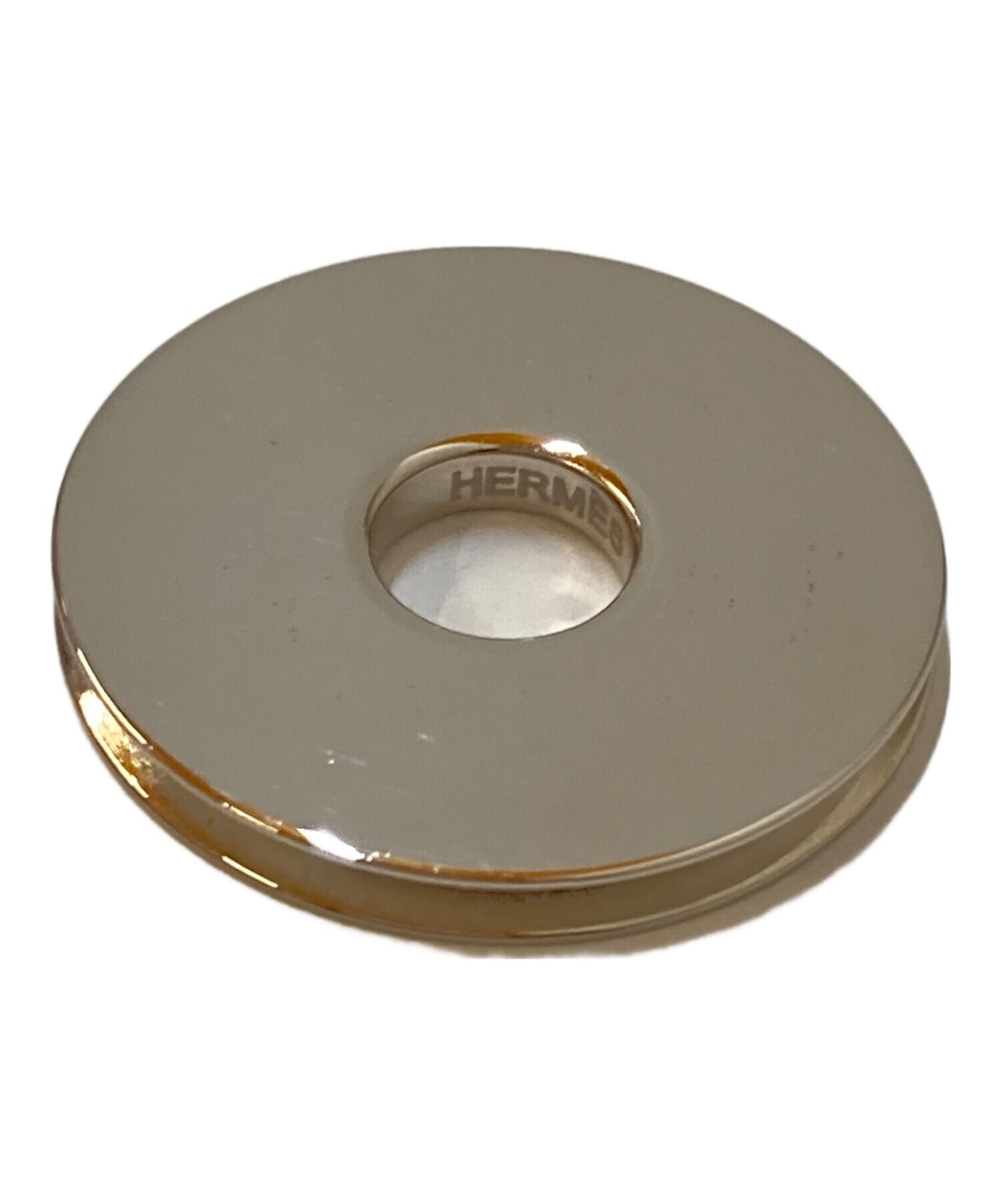 [Pre-owned] HERMES Circle Logo Pendant Top