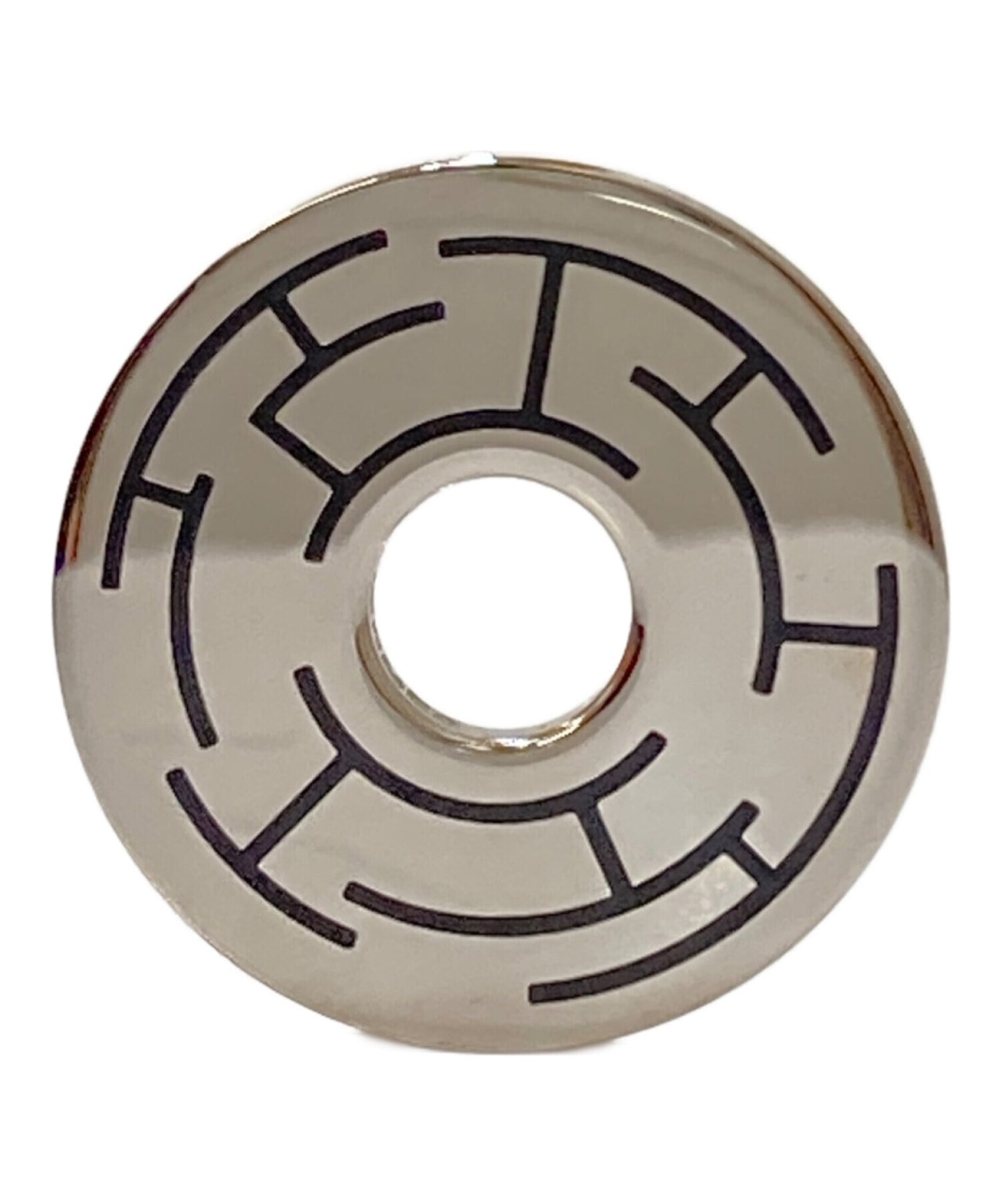 [Pre-owned] HERMES Circle Logo Pendant Top