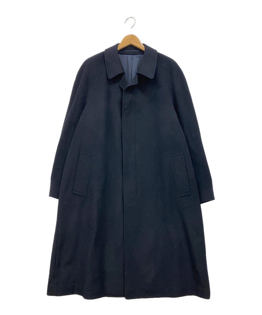 [Pre-owned] BALENCIAGA cashmere stainless-steel collar coat C-TK300