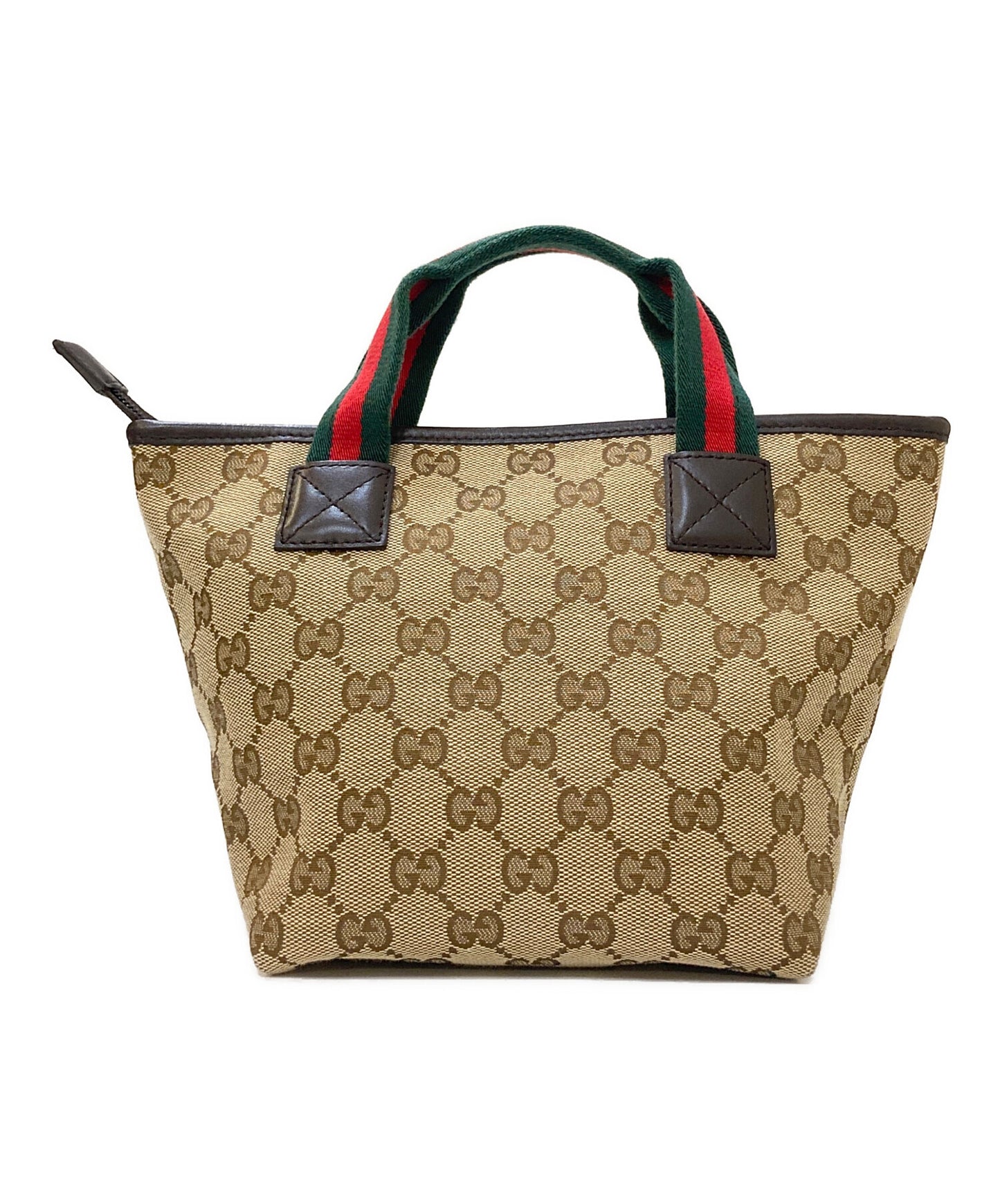 [Pre-owned] GUCCI GG Canvas Sherry Line Handbag 284728