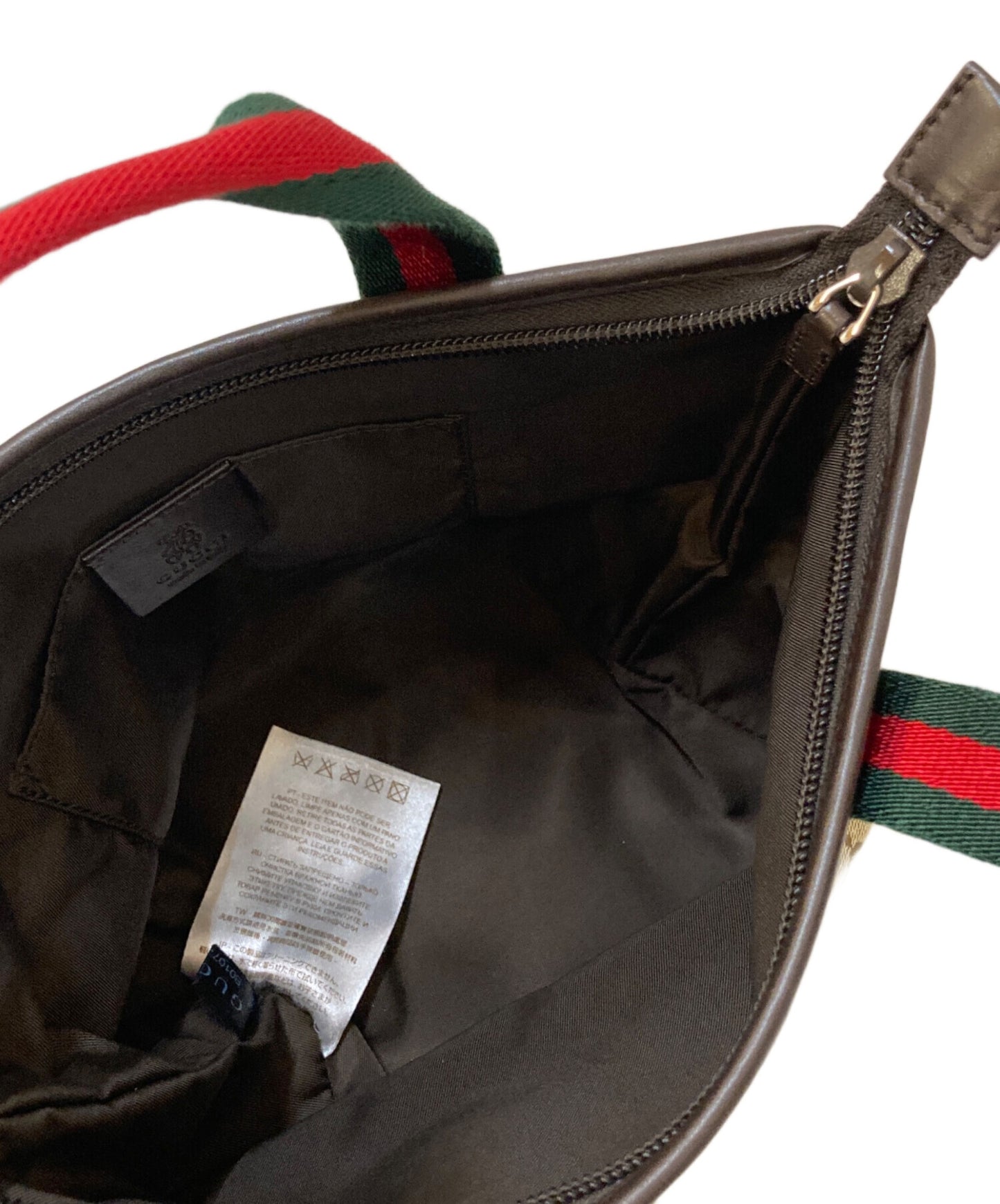 [Pre-owned] GUCCI GG Canvas Sherry Line Handbag 284728