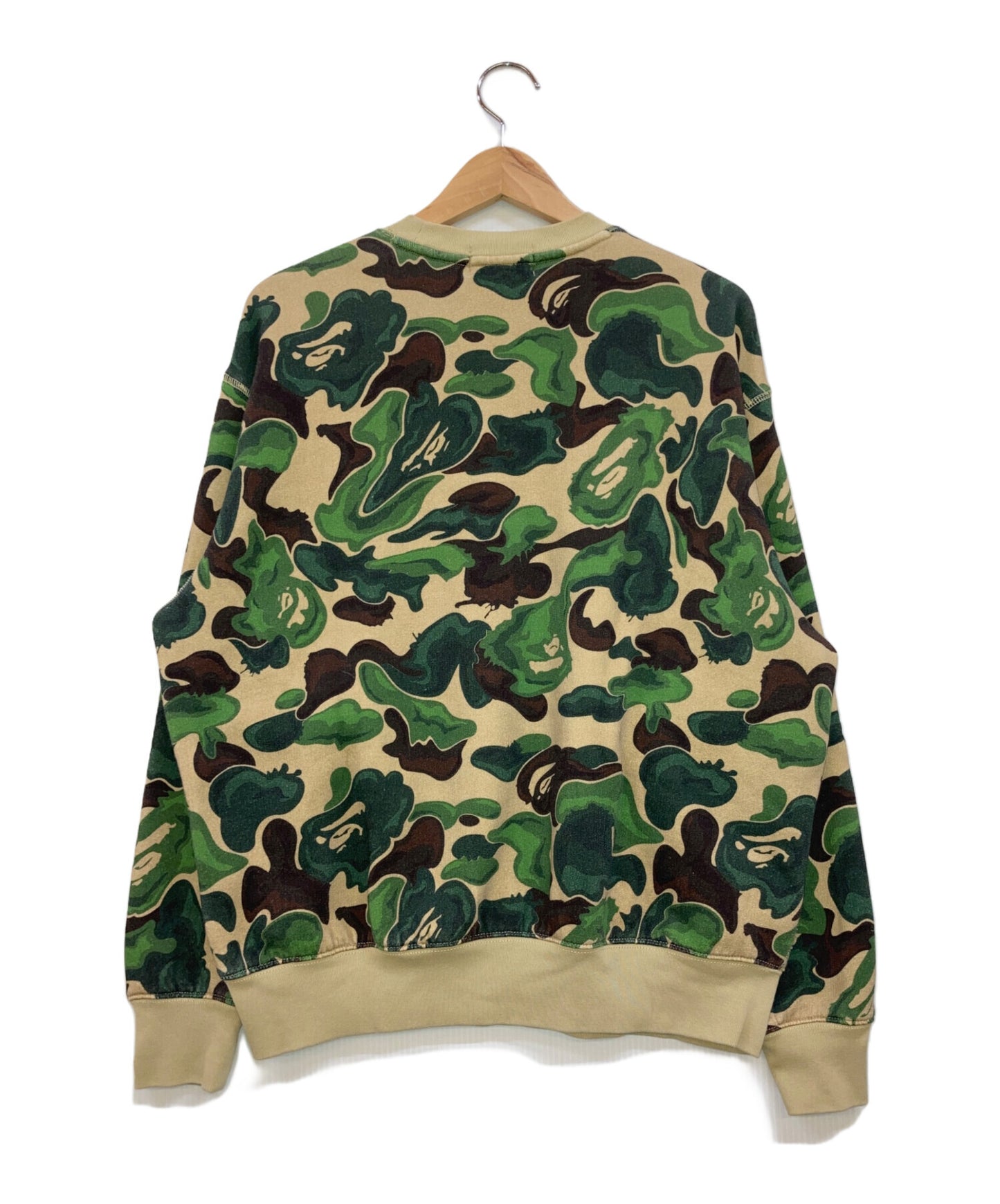 [Pre-owned] A BATHING APE crew neck sweatshirt 001SWJ801054I