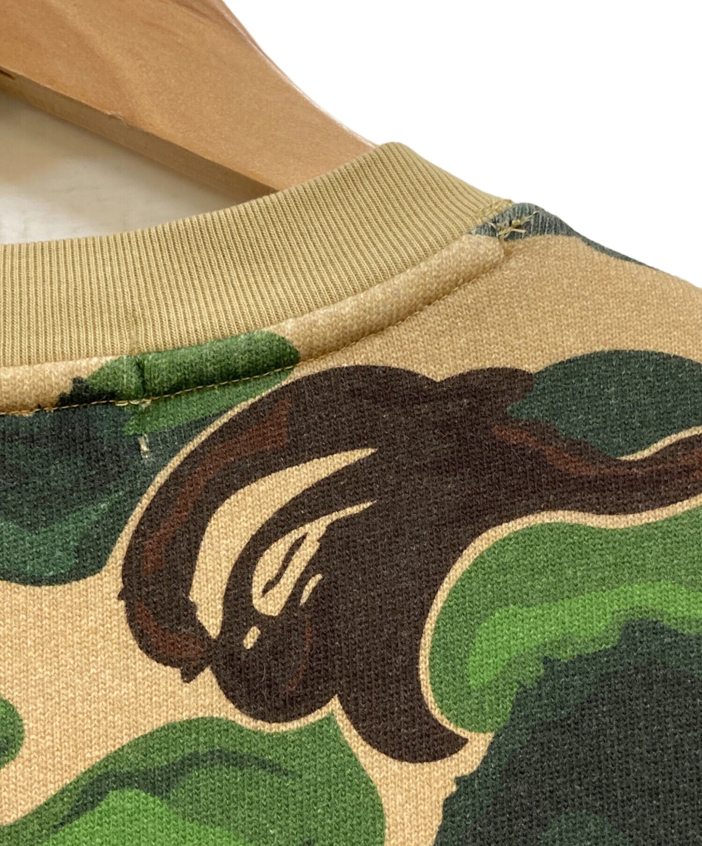 [Pre-owned] A BATHING APE crew neck sweatshirt 001SWJ801054I