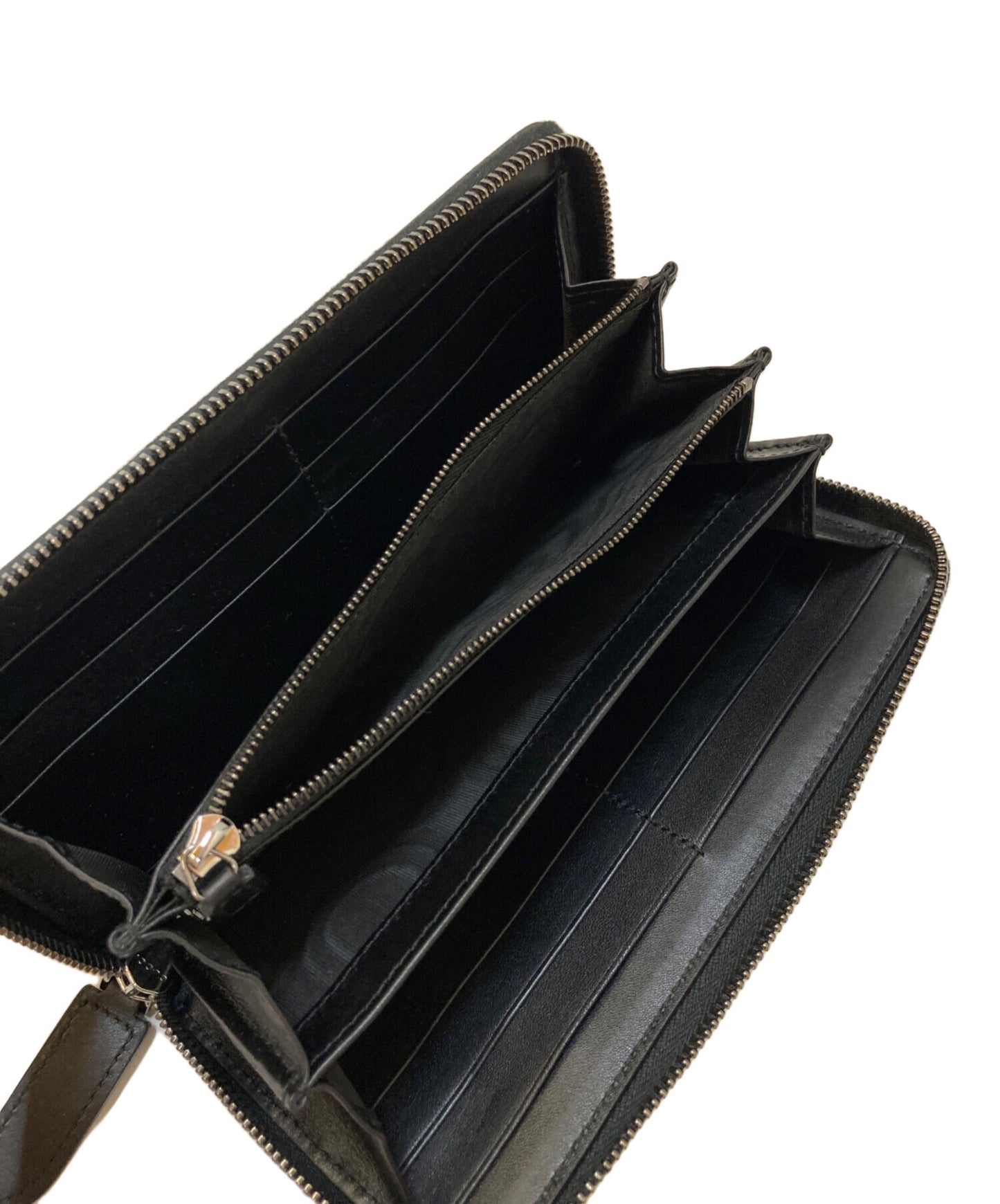 [Pre-owned] GUCCI Model 25 GG Emblem Zip Around Wallet 821207