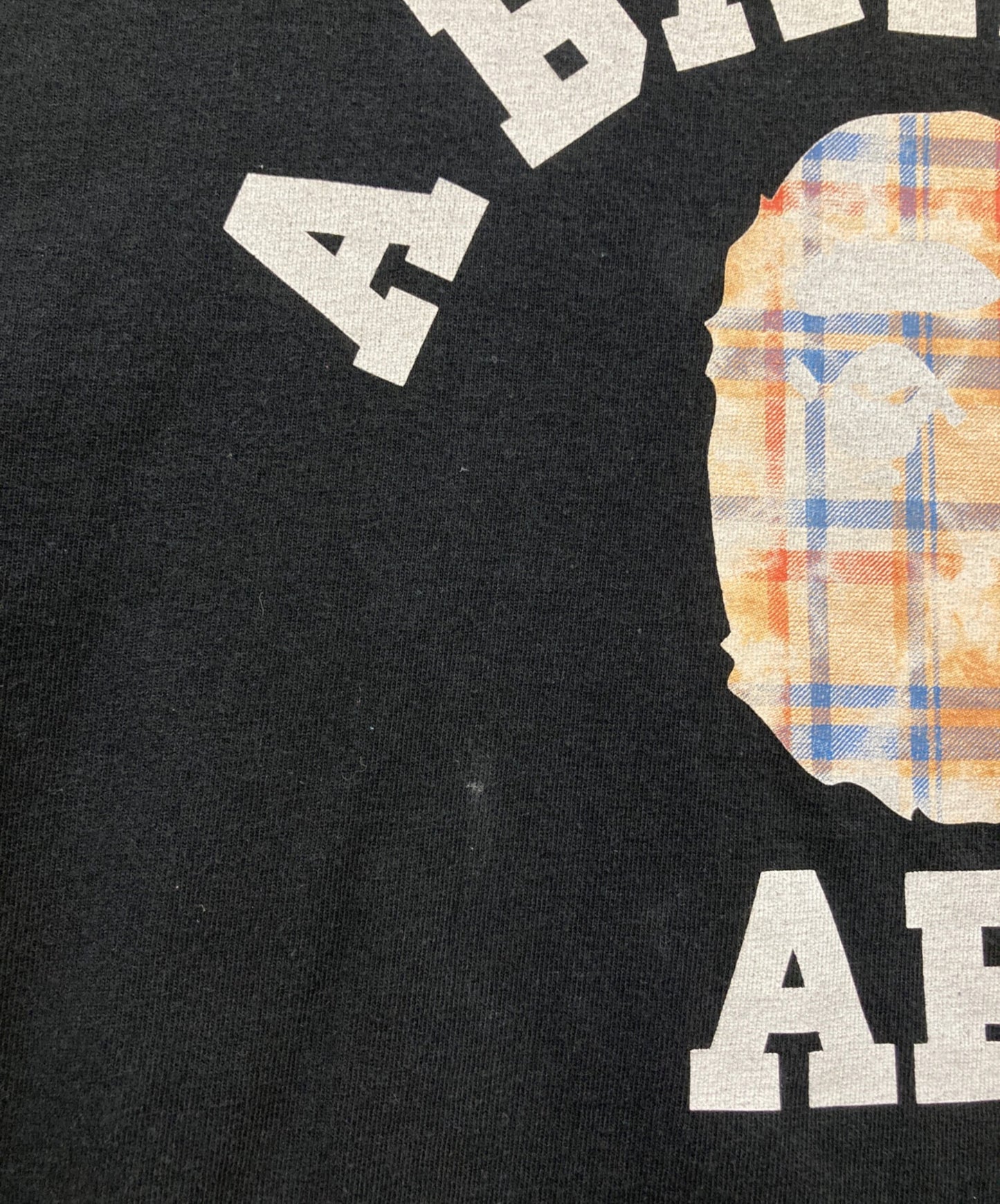 [Pre-owned] A BATHING APE Ape Check T-shirt 001TEK301037M