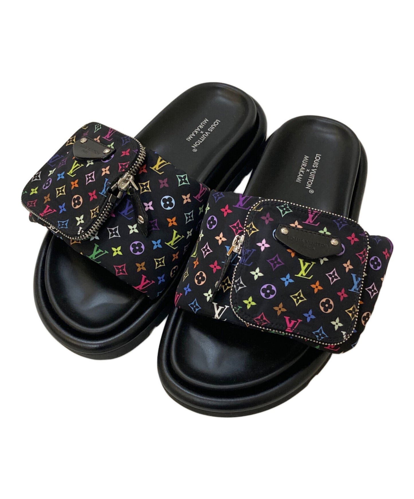 [Pre-owned] LOUIS VUITTON Pool Pillow Flat Comfort Mule "Multicolor" Pool Pillow Flat Comfort Mule Multicolor