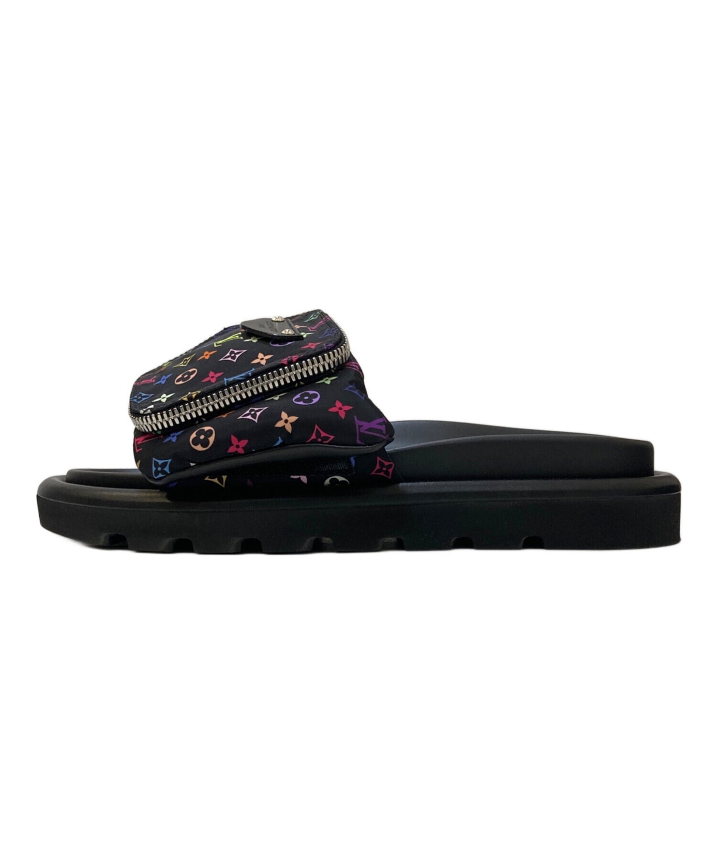 [Pre-owned] LOUIS VUITTON Pool Pillow Flat Comfort Mule "Multicolor" Pool Pillow Flat Comfort Mule Multicolor