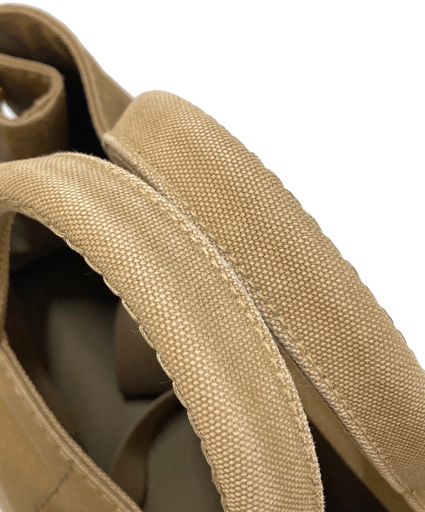 [Pre-owned] PRADA Kanapa M 2WAY Canvas Shoulder Bag 1BG642