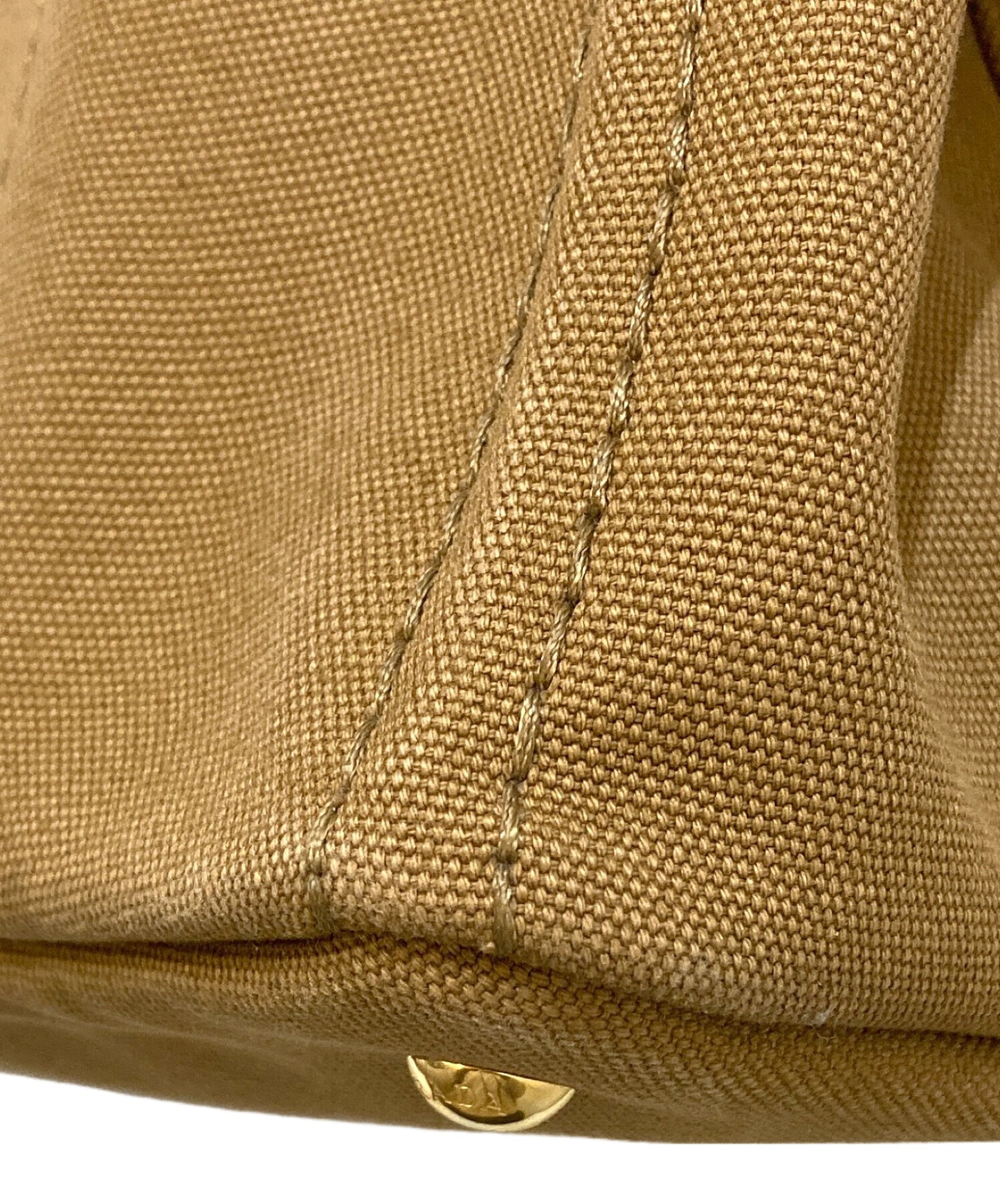 [Pre-owned] PRADA Kanapa M 2WAY Canvas Shoulder Bag 1BG642