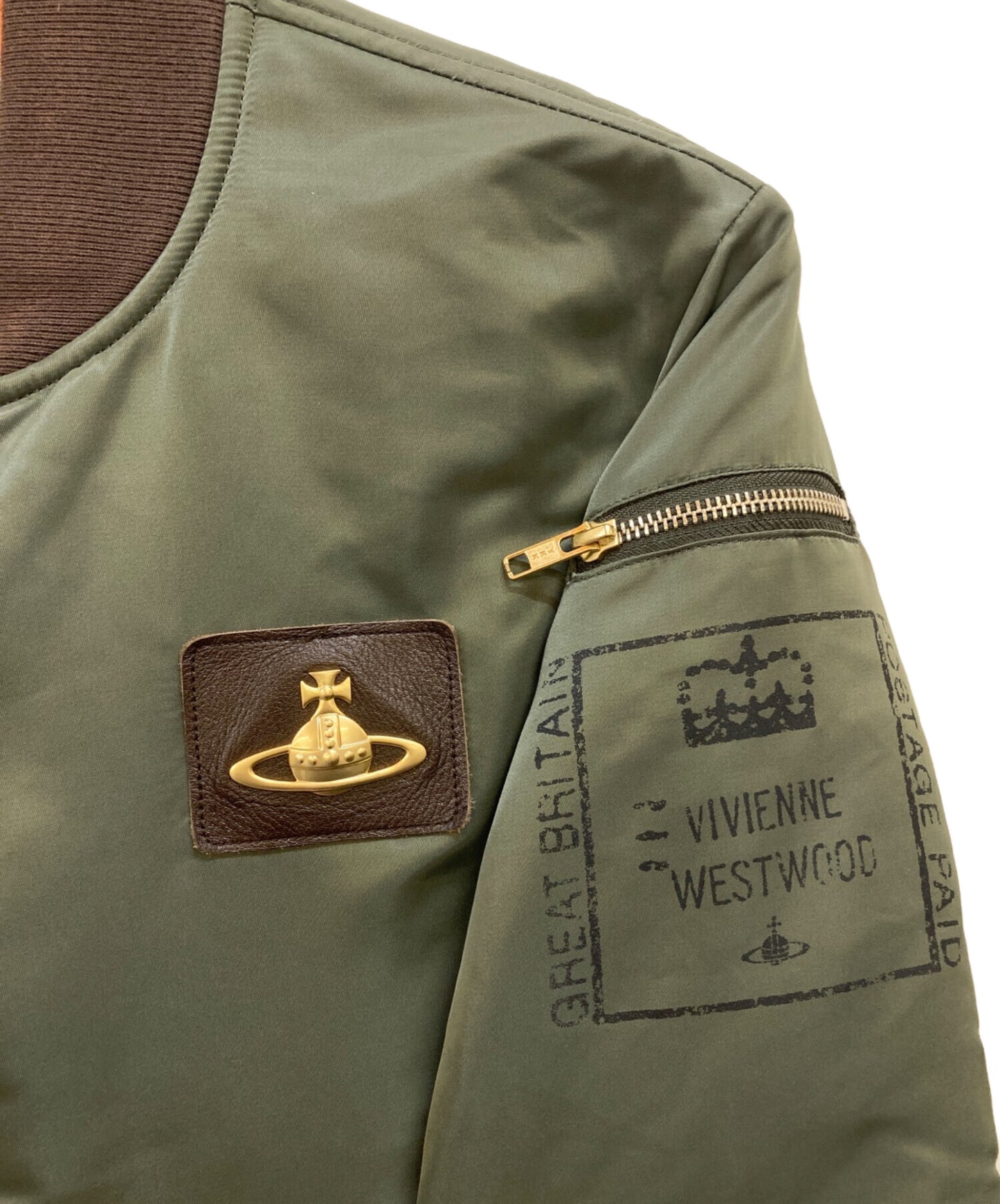 [Pre-owned] Vivienne Westwood man MA-1 RIDERS JACKET Quilted Rider Jacket 269064