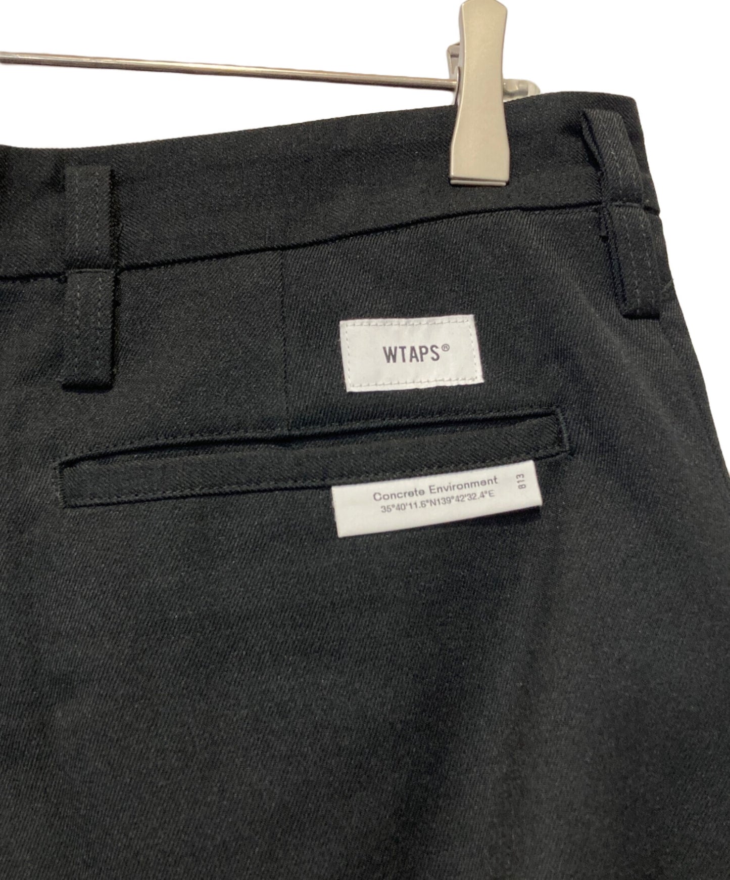 [Pre-owned] WTAPS CREASE DL TROUSERS POLY. TWILL 231TQDT-PTM01