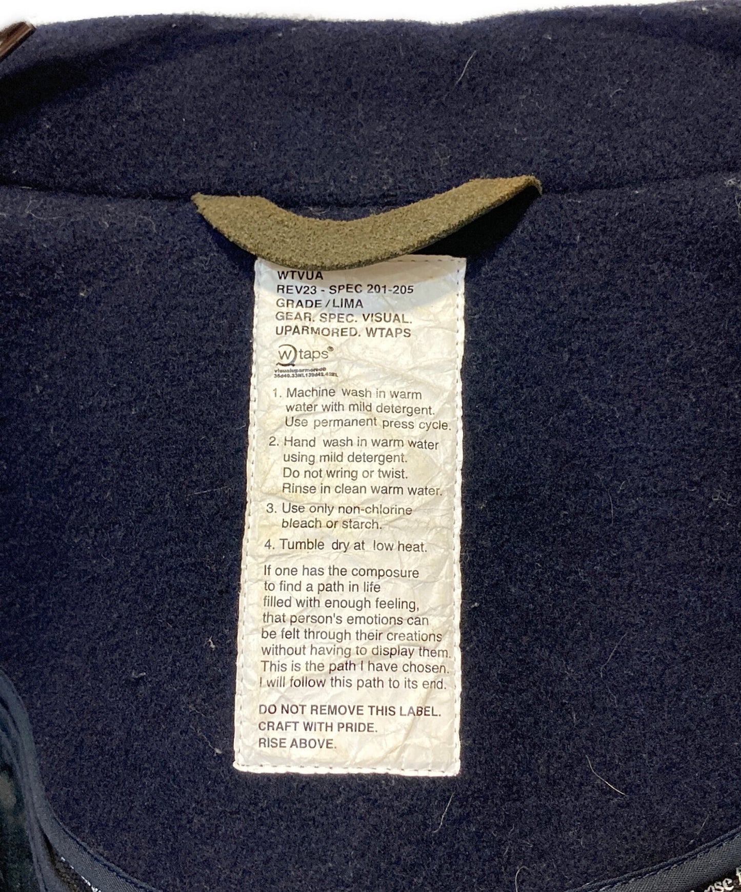 [Pre-owned] WTAPS WTAPS BLCK WATCH P Coat TSDT-JK-M07