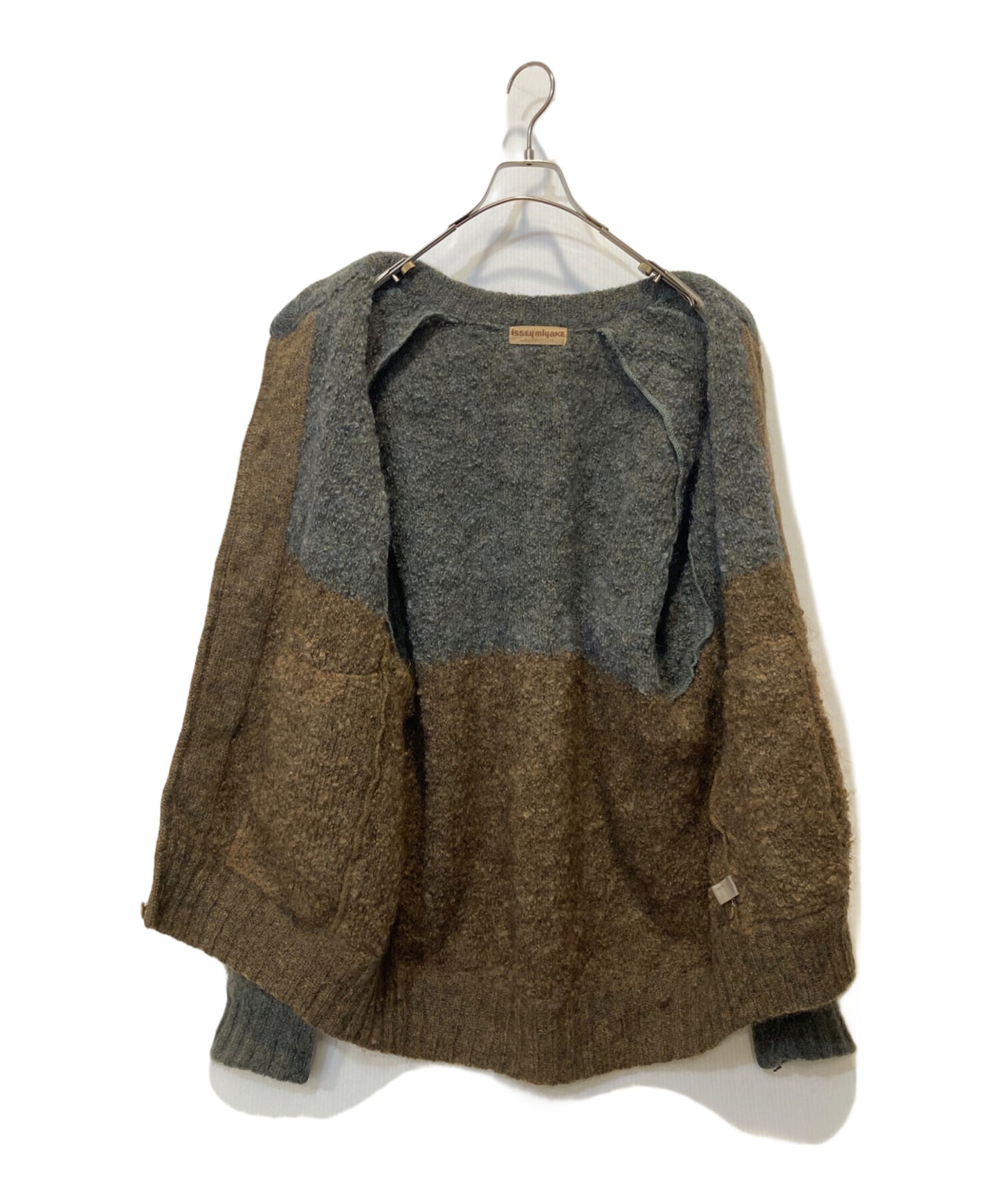 [Pre-owned] ISSEY MIYAKE mohair blend cardigan