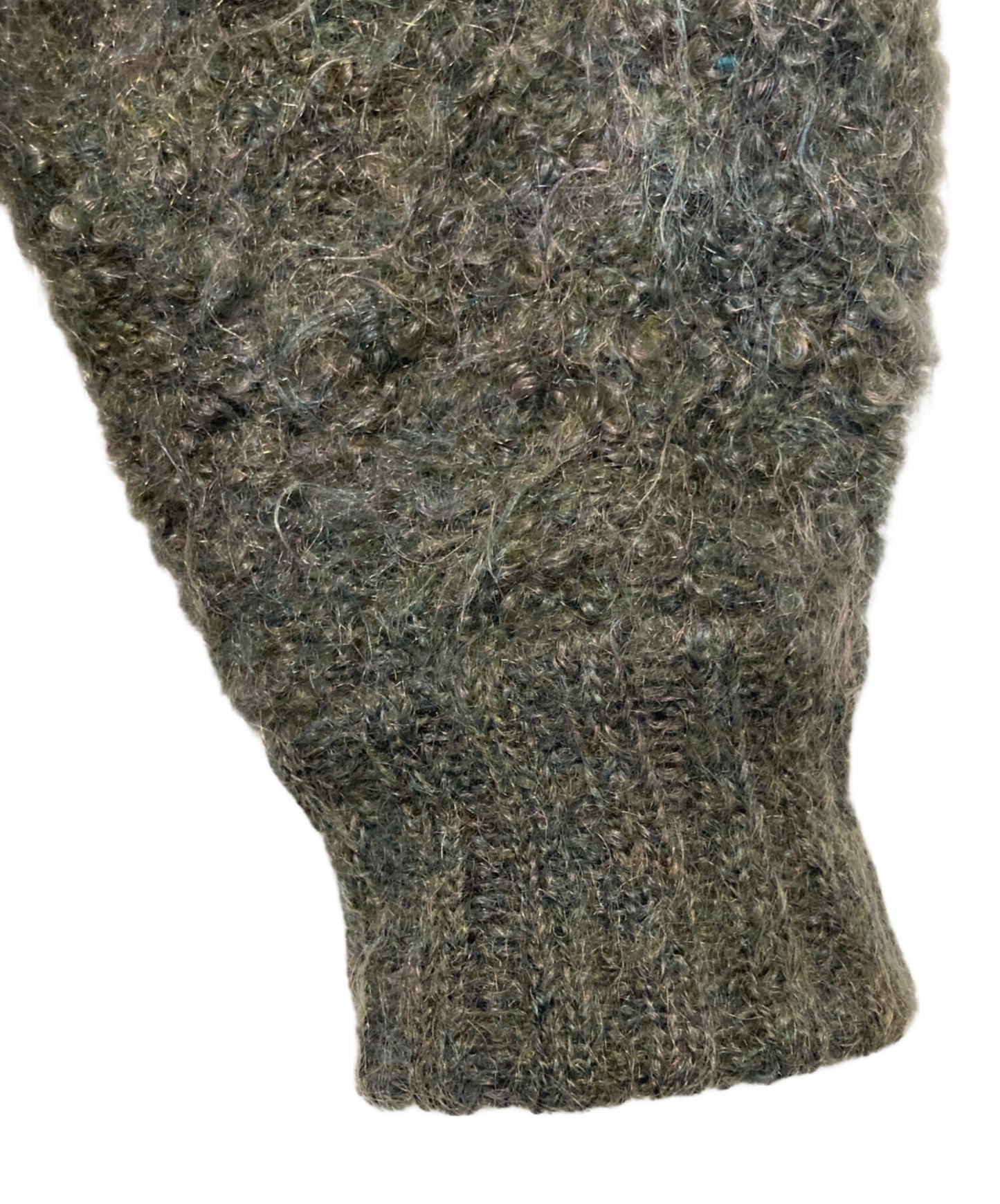 [Pre-owned] ISSEY MIYAKE mohair blend cardigan