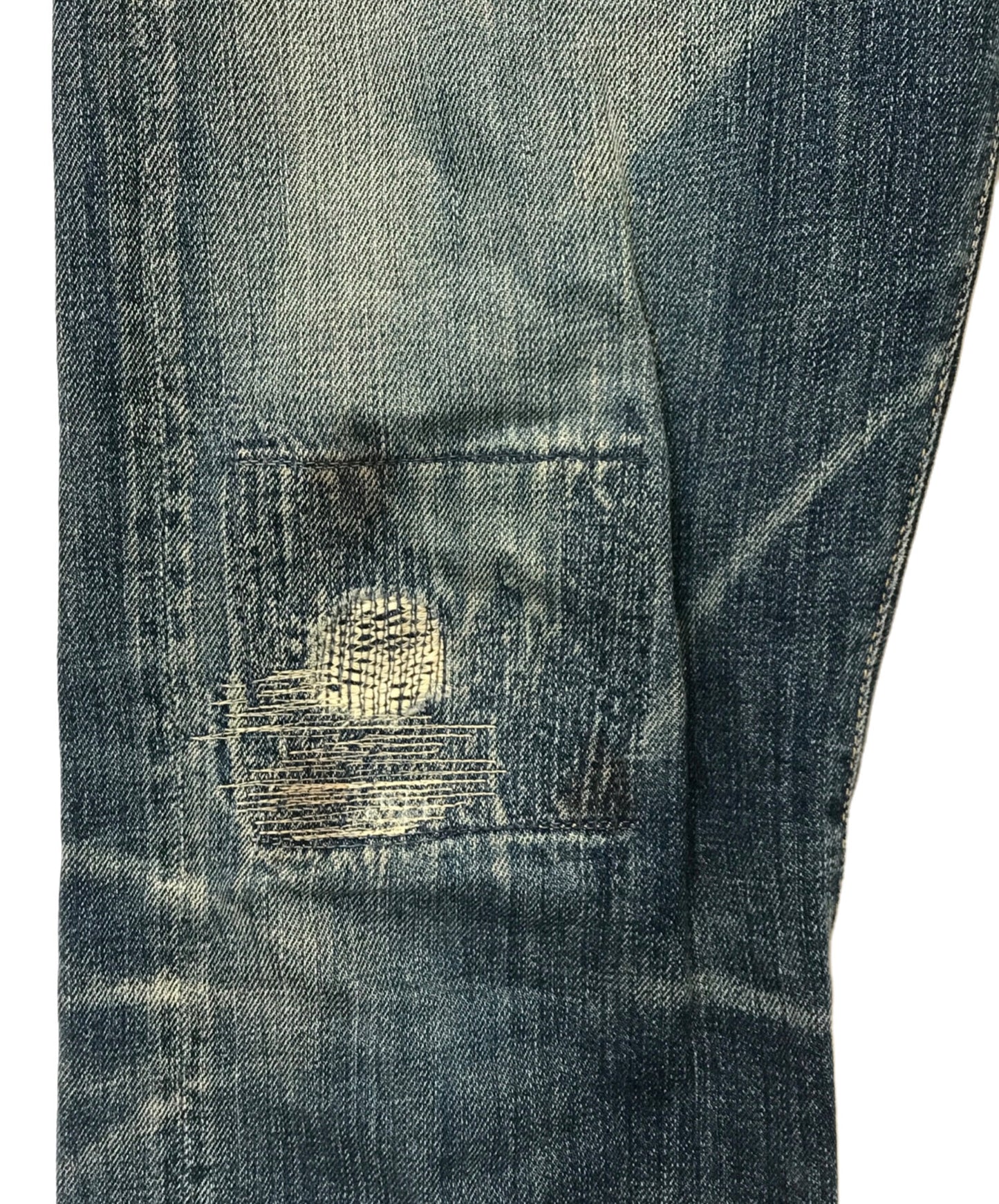 [Pre-owned] KAPITAL Repair Damaged Denim Pants