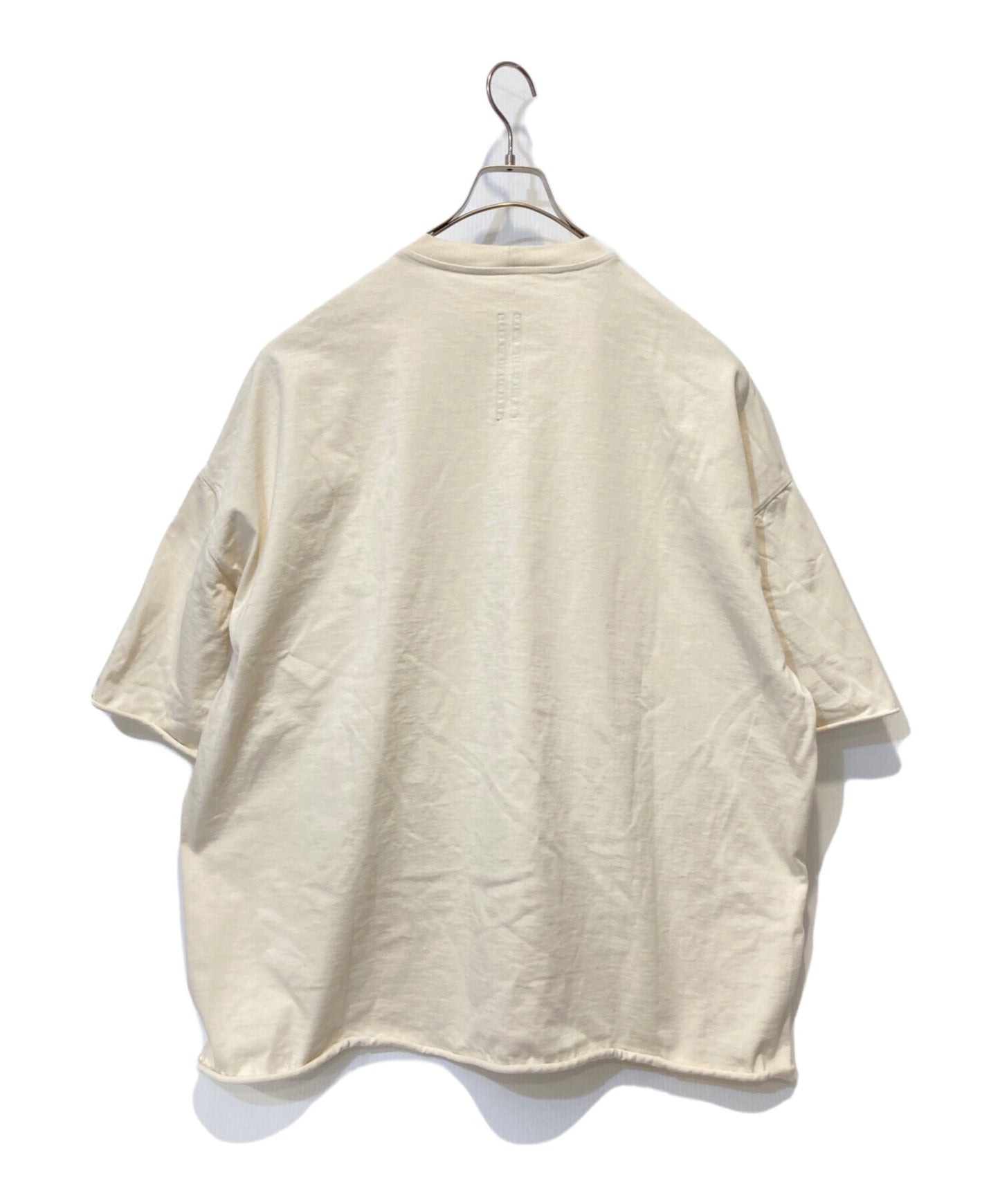 [Pre-owned] RICK OWENS Tommy Heavy Oversized Tee Ru01B1283-BA