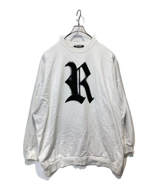 [Pre-owned] RAF SIMONS Oversized R Print Crew Neck Sweat 19004-0010