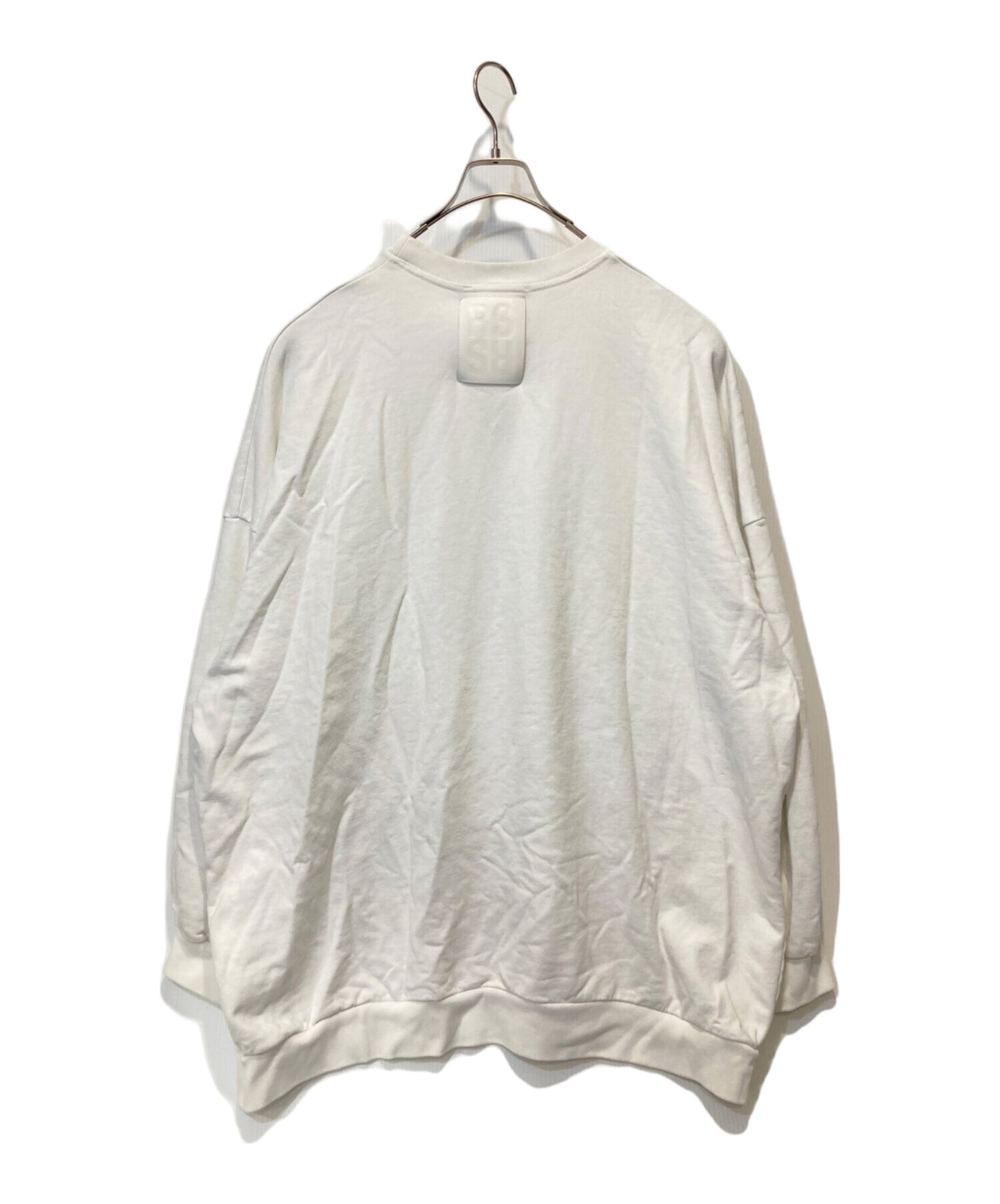 [Pre-owned] RAF SIMONS Oversized R Print Crew Neck Sweat 19004-0010