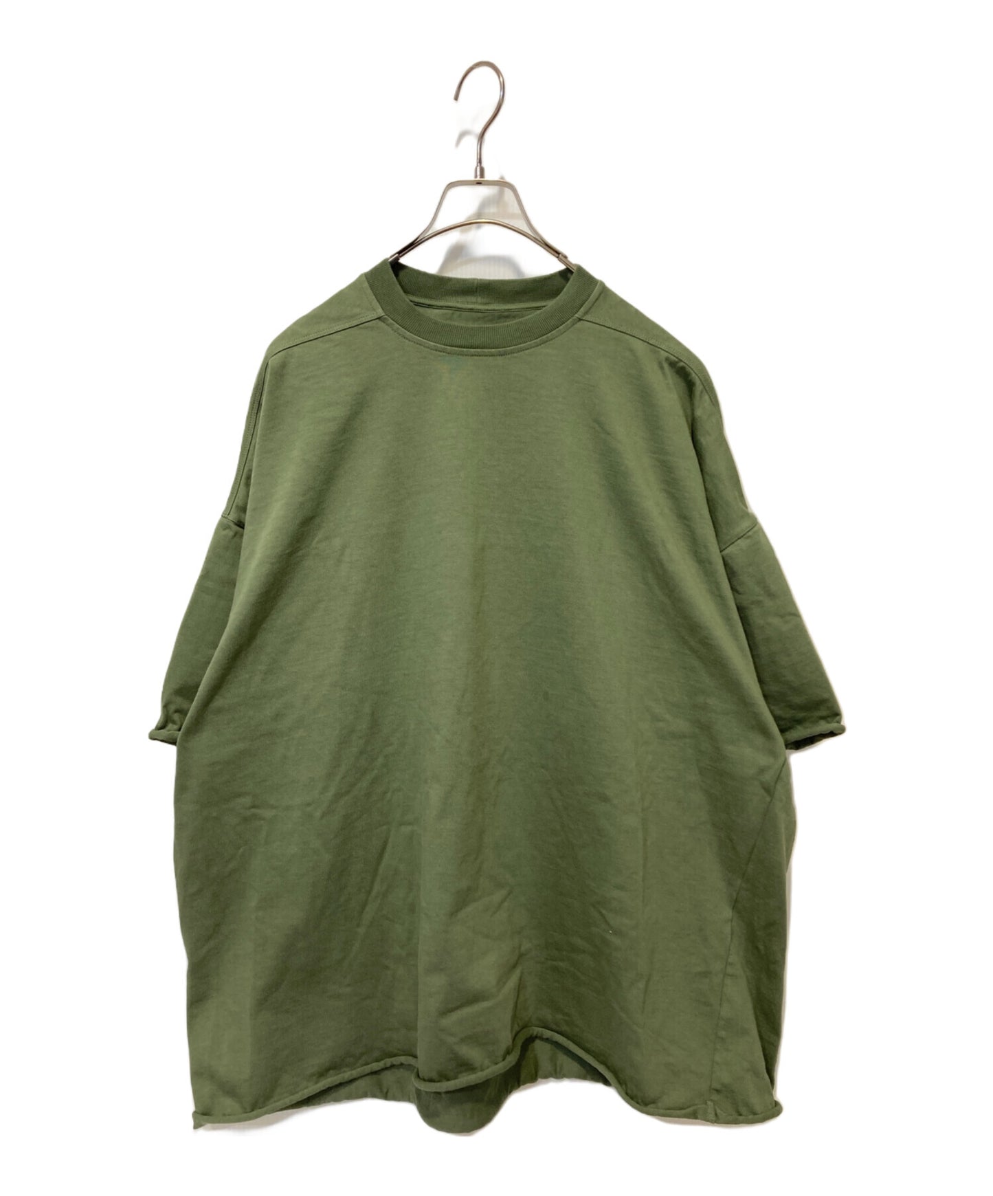 [Pre-owned] RICK OWENS TOMMY TEE Tommy T-shirt RU01C4283-BA