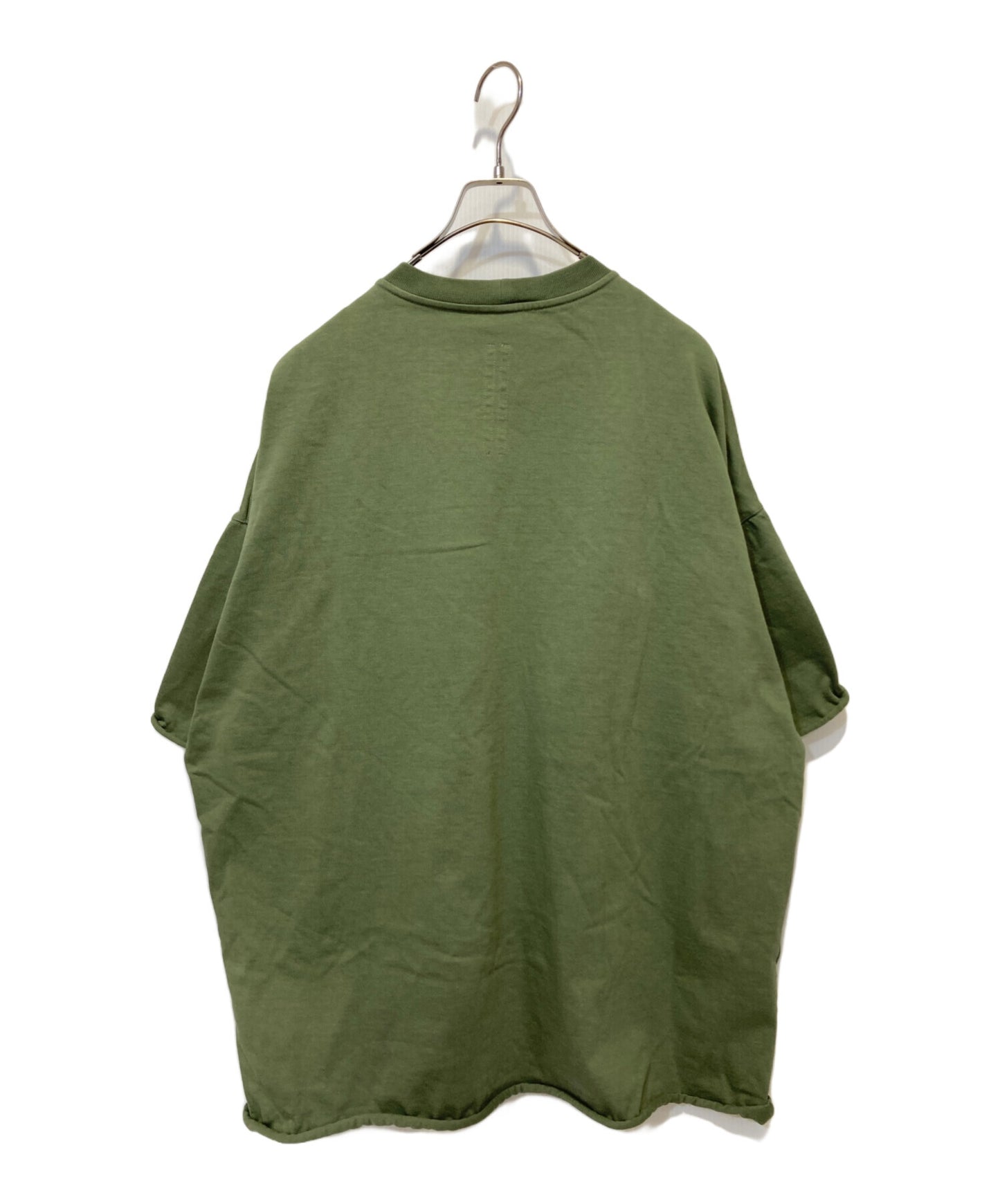 [Pre-owned] RICK OWENS TOMMY TEE Tommy T-shirt RU01C4283-BA