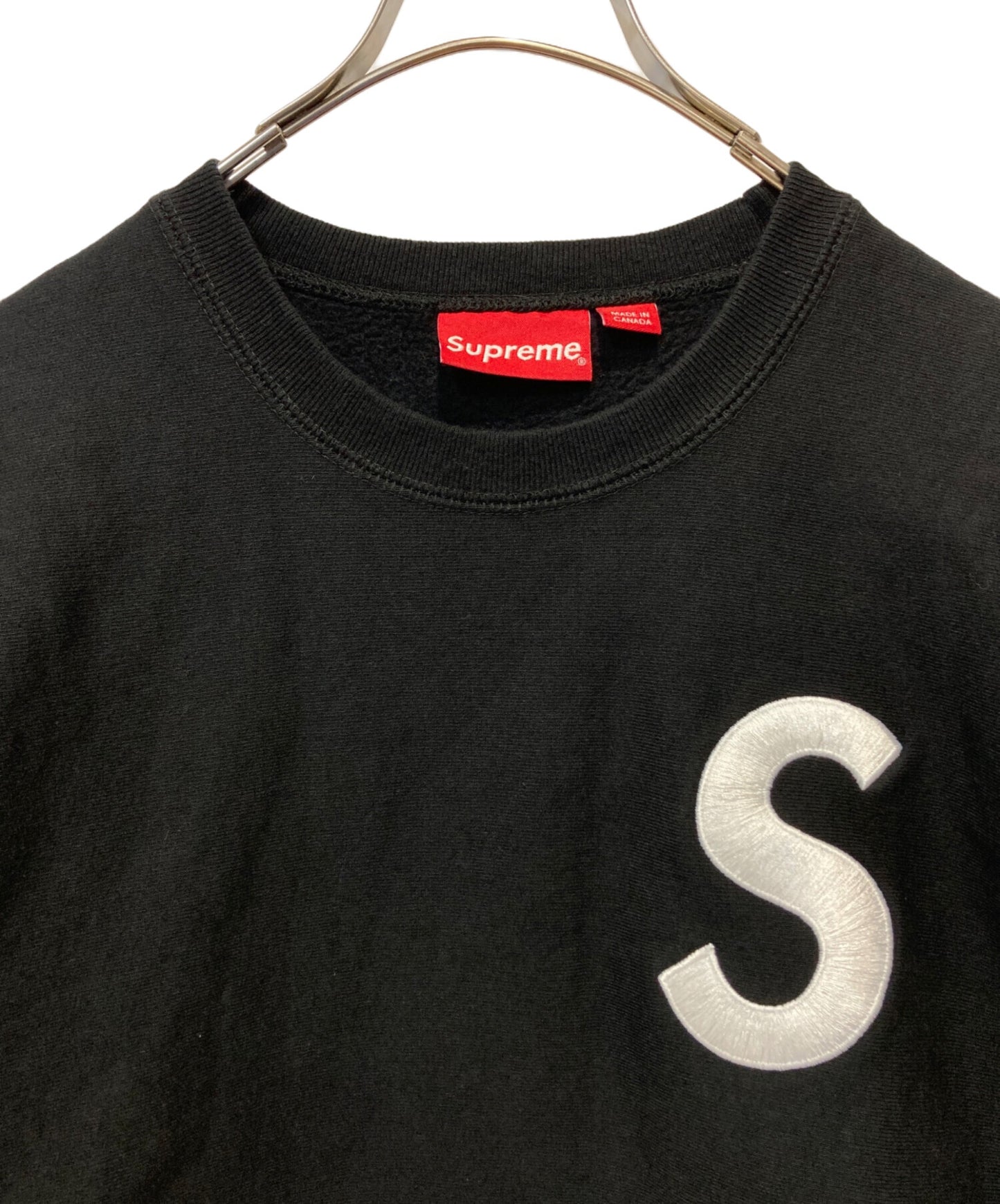 [Pre-owned] SUPREME S Logo Sweatshirt