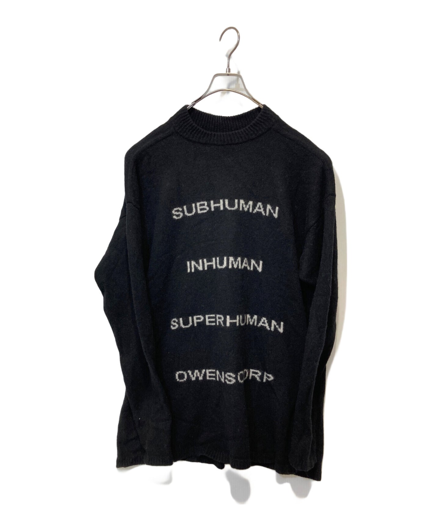 [Pre-owned] RICK OWENS TOMMY Sweater Knit RO02B6671-WSBRS
