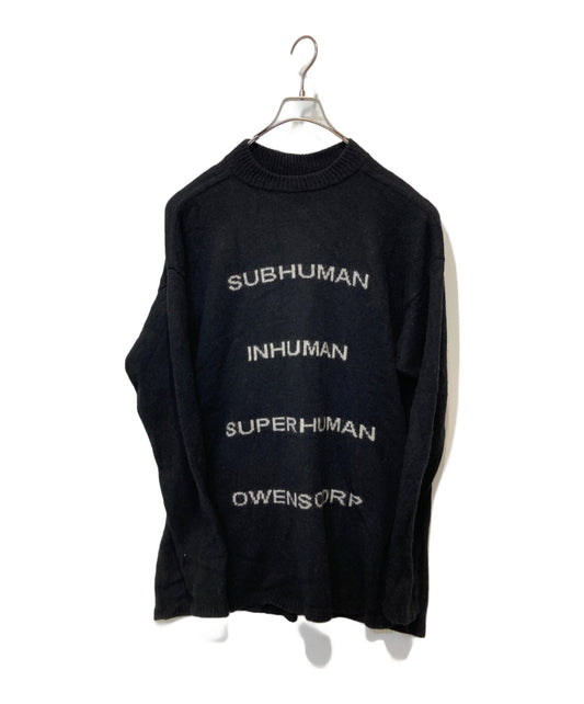 [Pre-owned] RICK OWENS TOMMY Sweater Knit RO02B6671-WSBRS