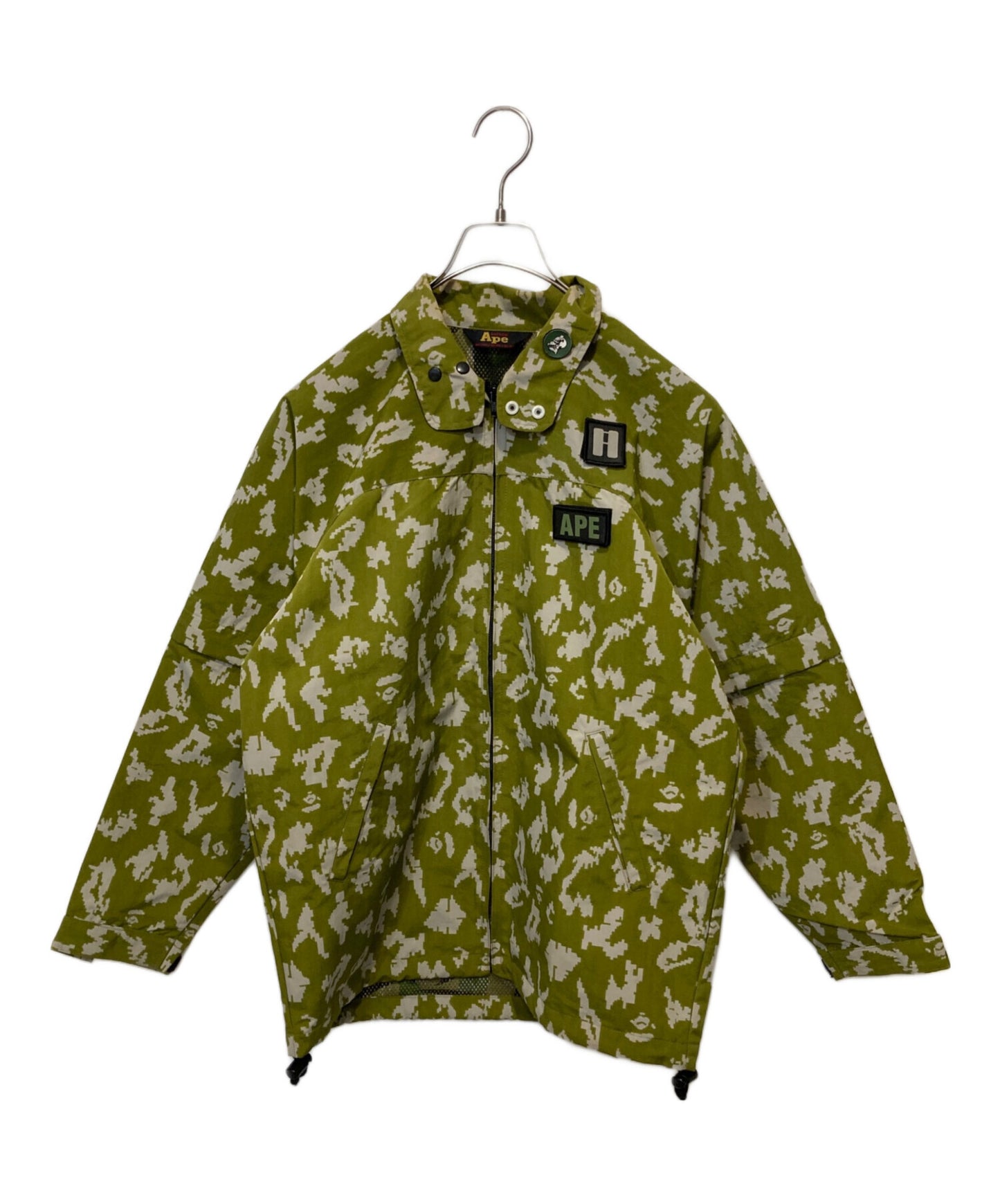 [Pre-owned] A BATHING APE Detachable Digicamo Rain Jacket G006283605