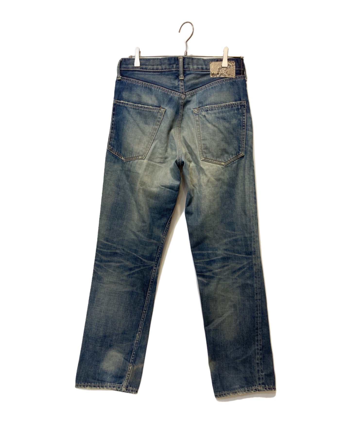 [Pre-owned] VISVIM Damaged denim pants