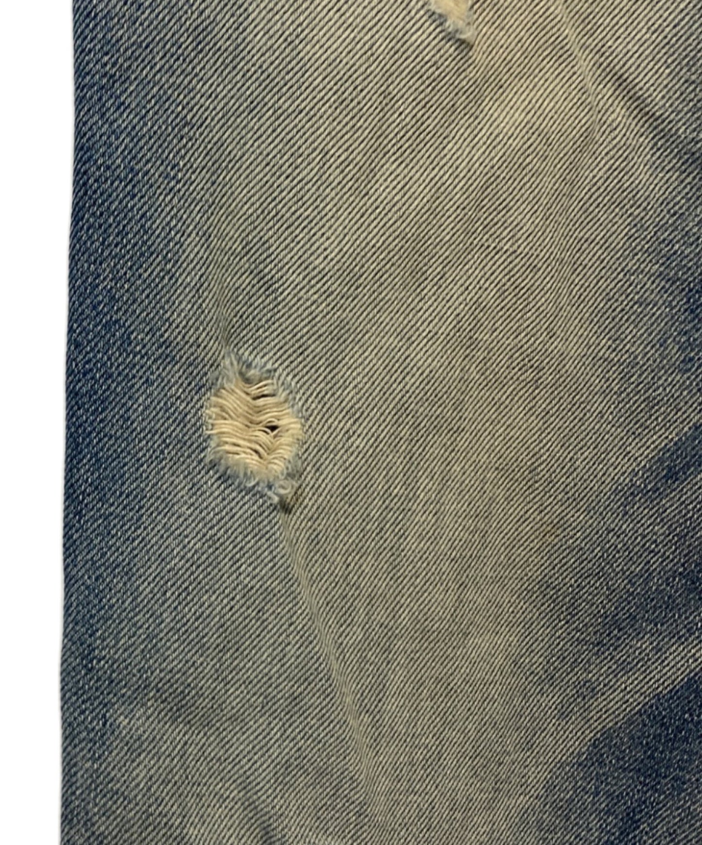 [Pre-owned] VISVIM Damaged denim pants