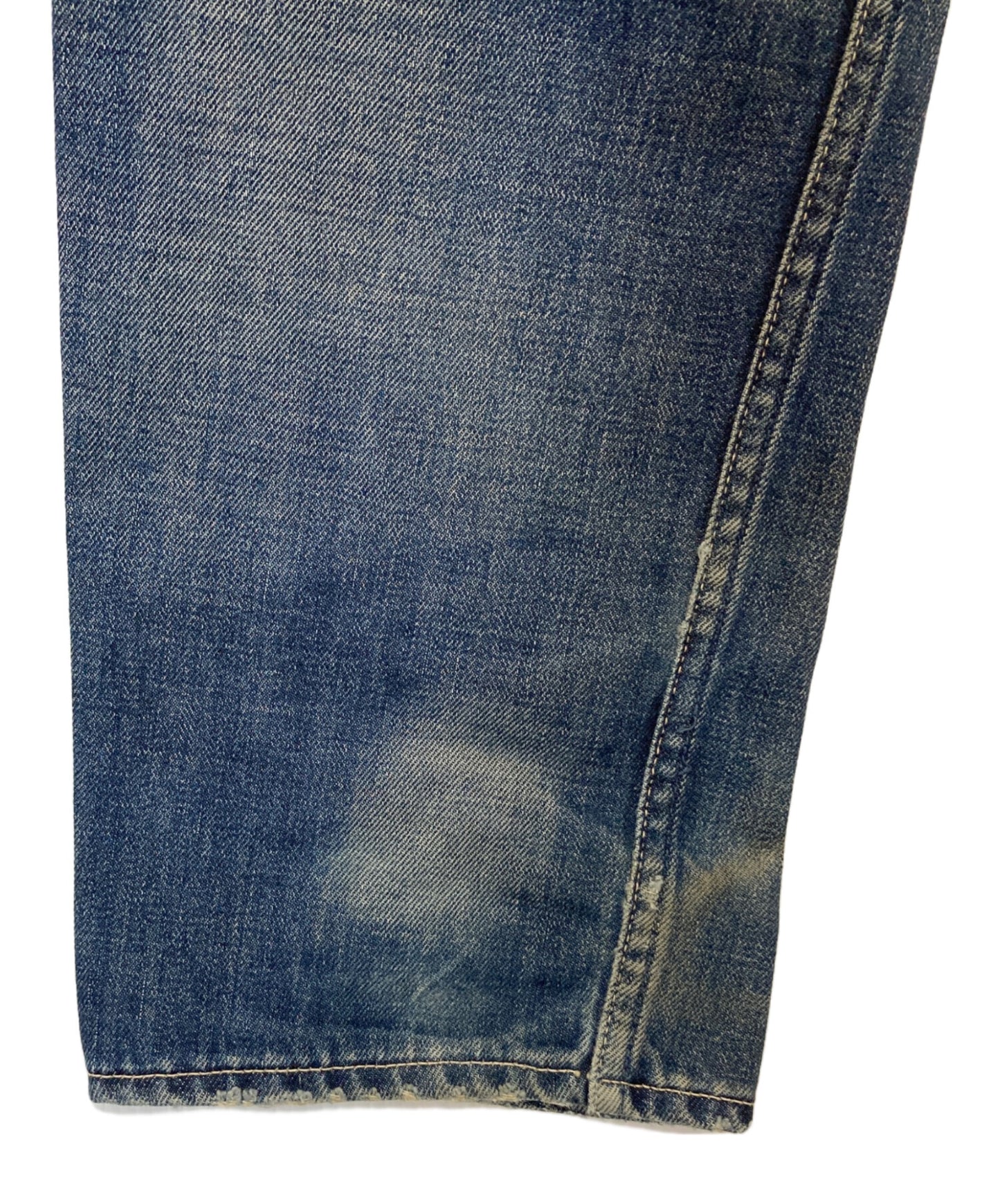 [Pre-owned] VISVIM Damaged denim pants