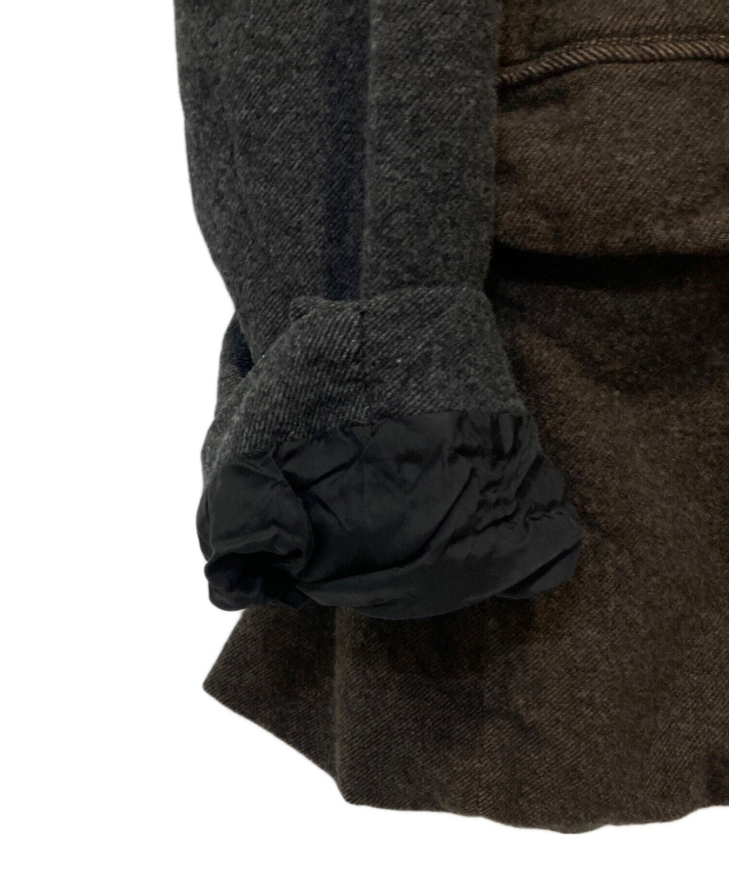 [Pre-owned] COMME des GARCONS HOMME DEUX Block Collar Wool Jacket DP-J026