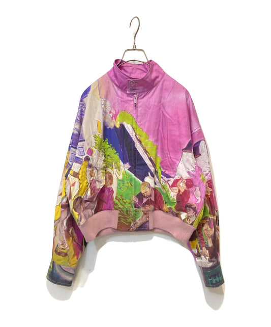 [Pre-owned] UNDERCOVER Blouson with all-over pattern UC1D1201-1