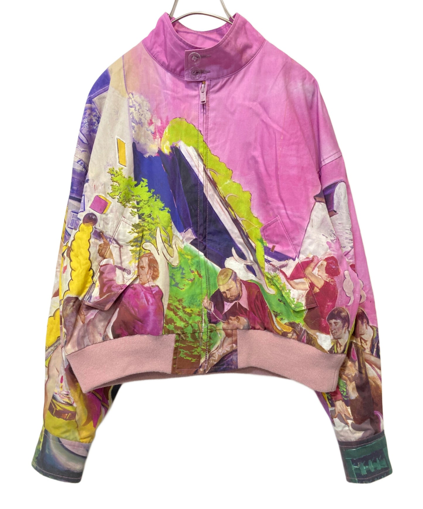 [Pre-owned] UNDERCOVER Blouson with all-over pattern UC1D1201-1